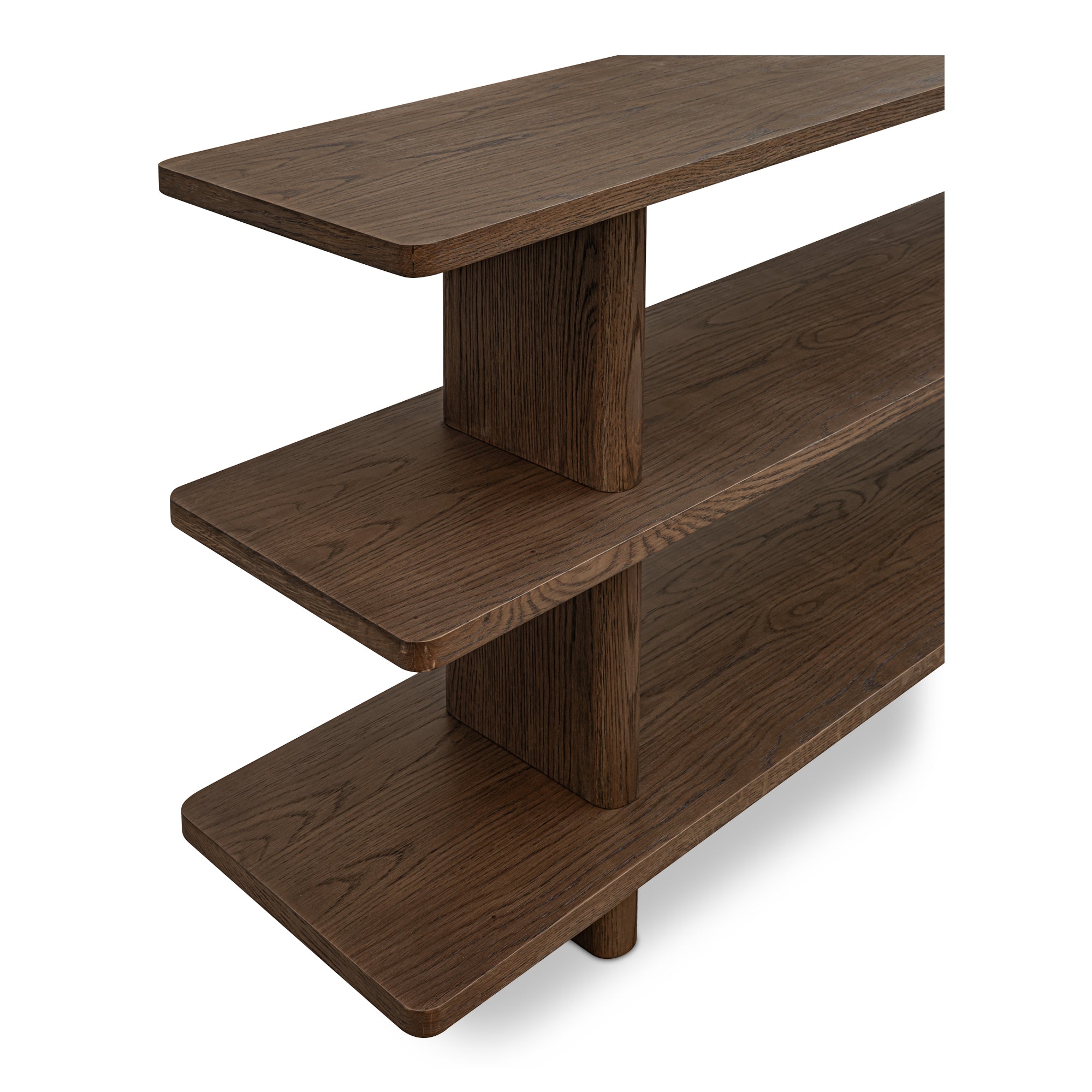 Casey Small Bookcase Dark Brown - Central Designs