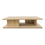 Casey Large Coffee Table Rustic Oak - Central Designs