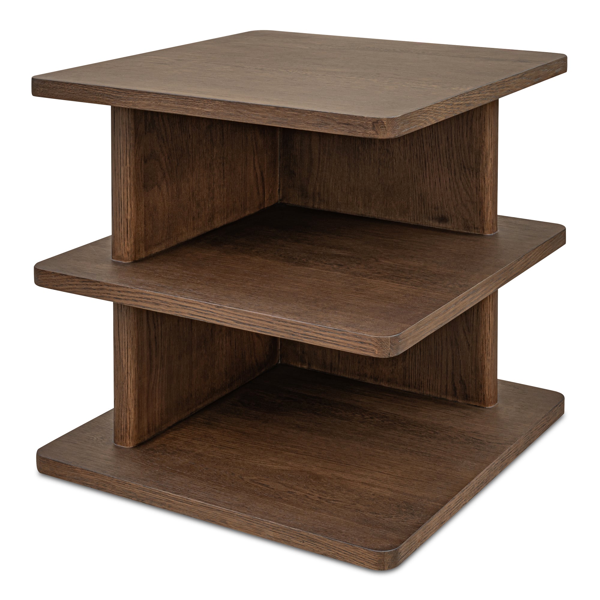 Casey Side Table Dark Brown - Central Designs