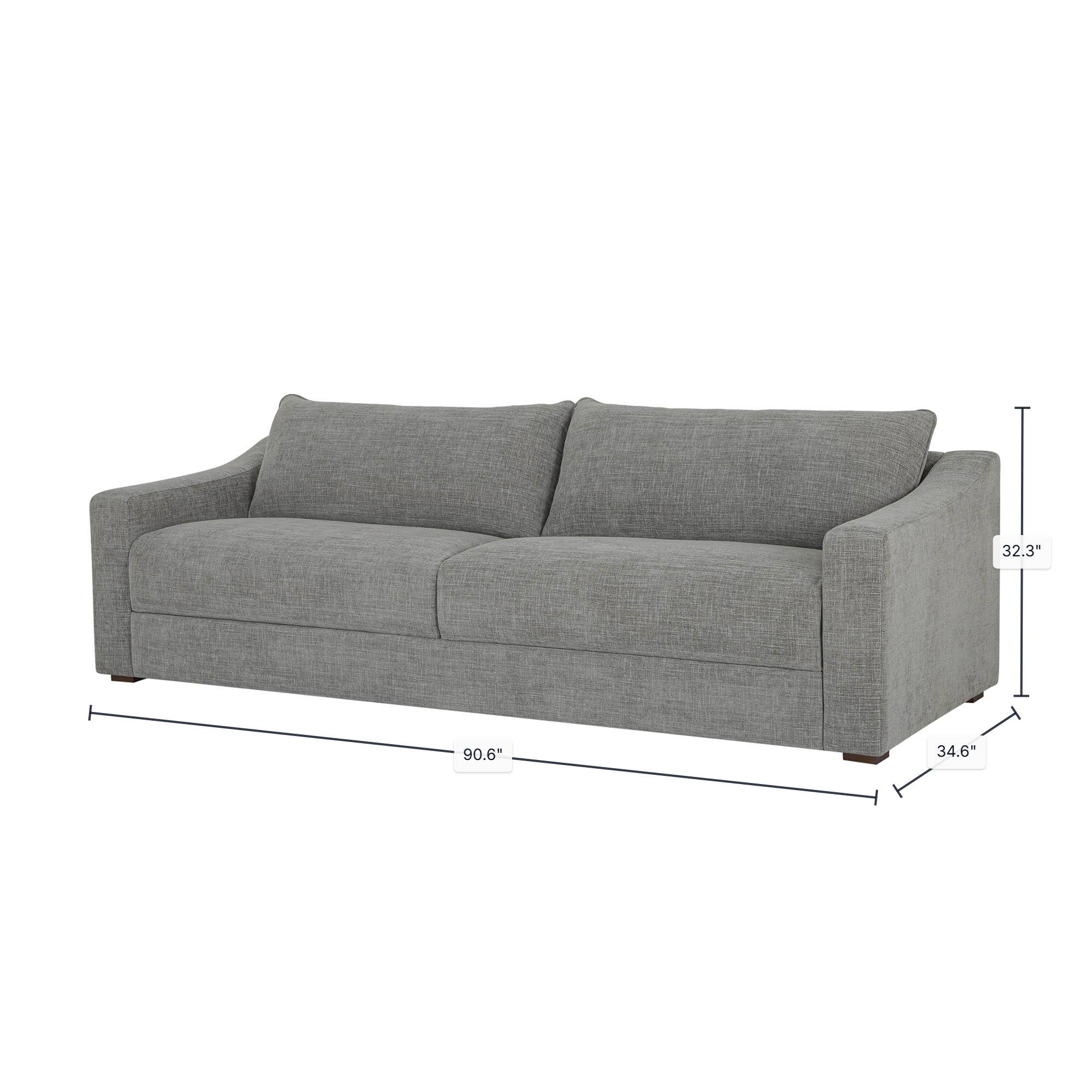 Felicity Sofa - Silver