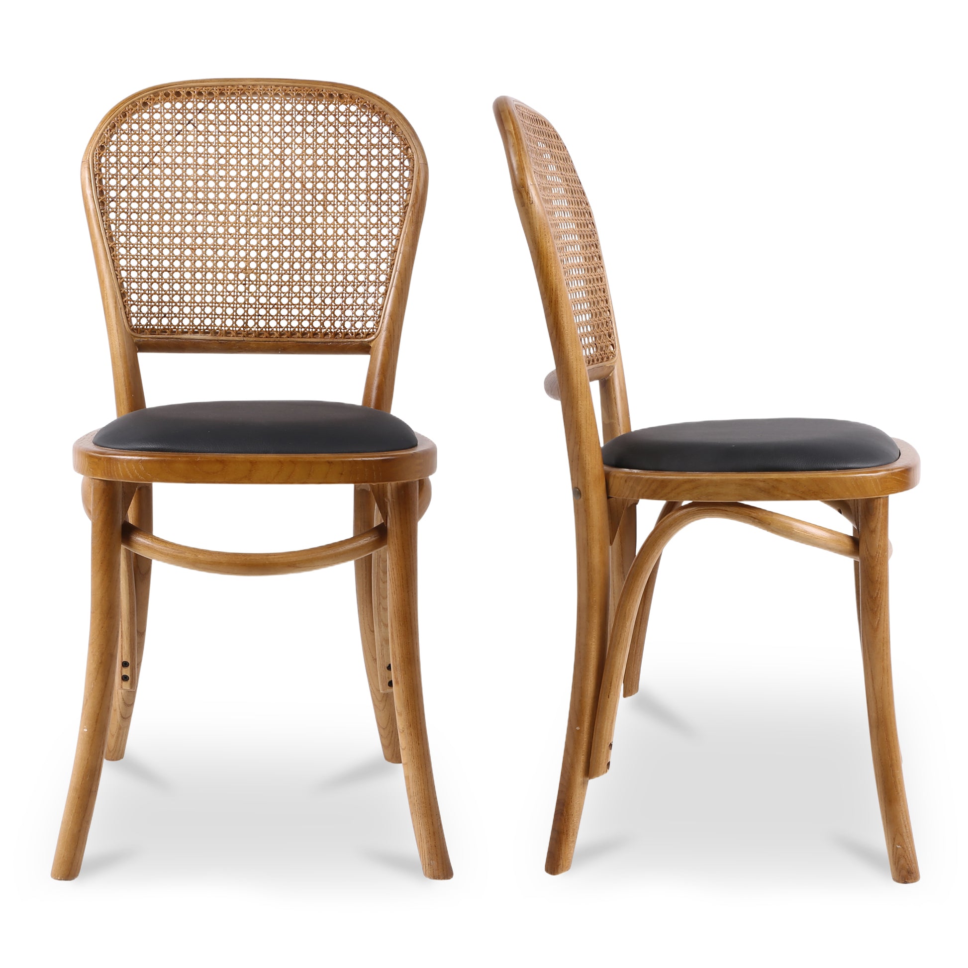 Bedford Dining Chair Light Brown - Set Of Two - Central Designs