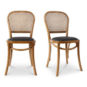 Bedford Dining Chair Light Brown - Set Of Two - Central Designs