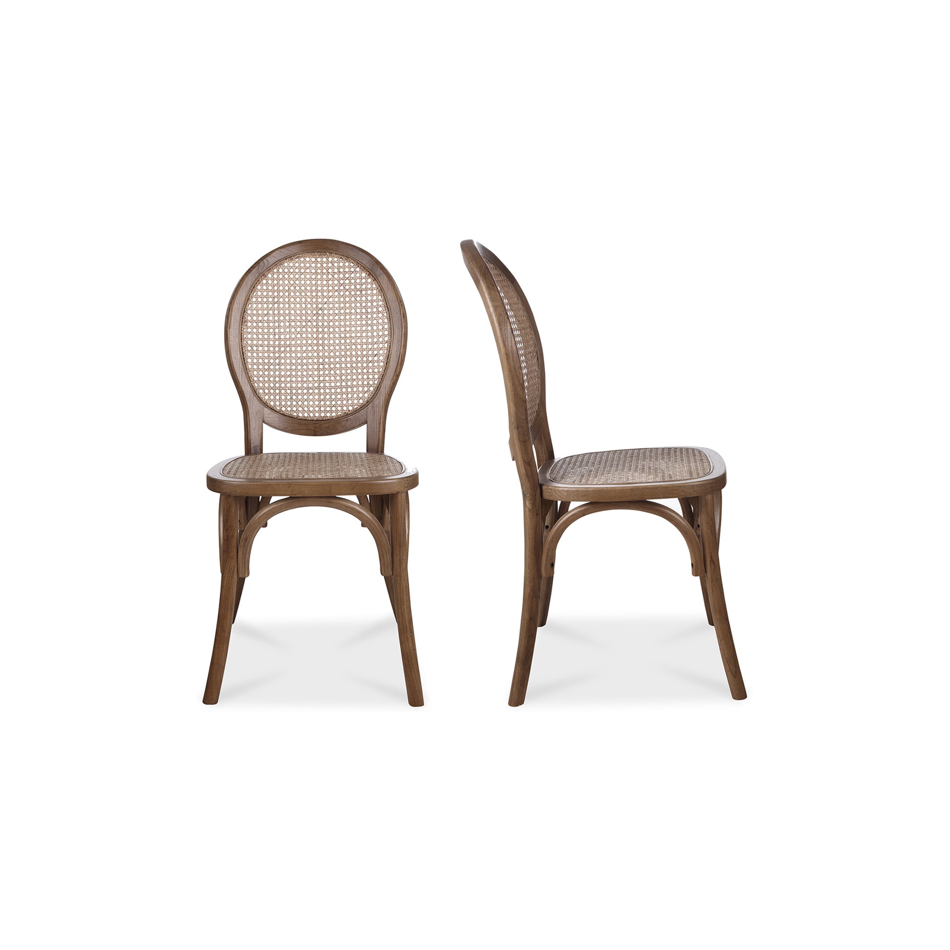 Rivalto Dining Chair Brown - Set Of Two - Central Designs