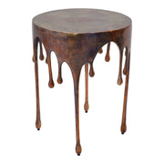 Copperworks Accent Table Antique Copper - Central Designs