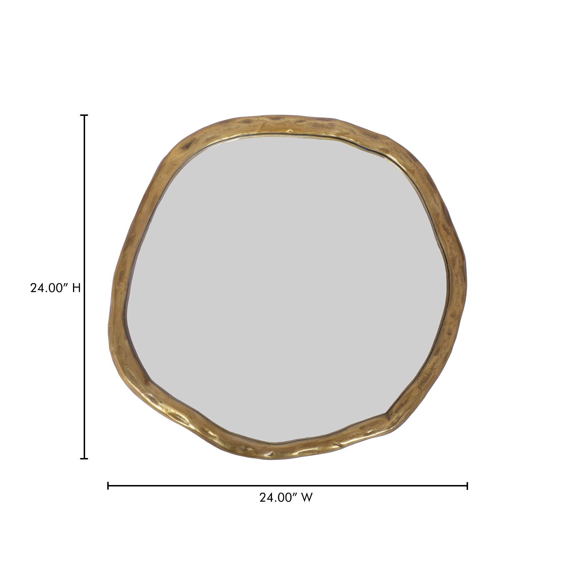 Foundry Small Mirror Gold