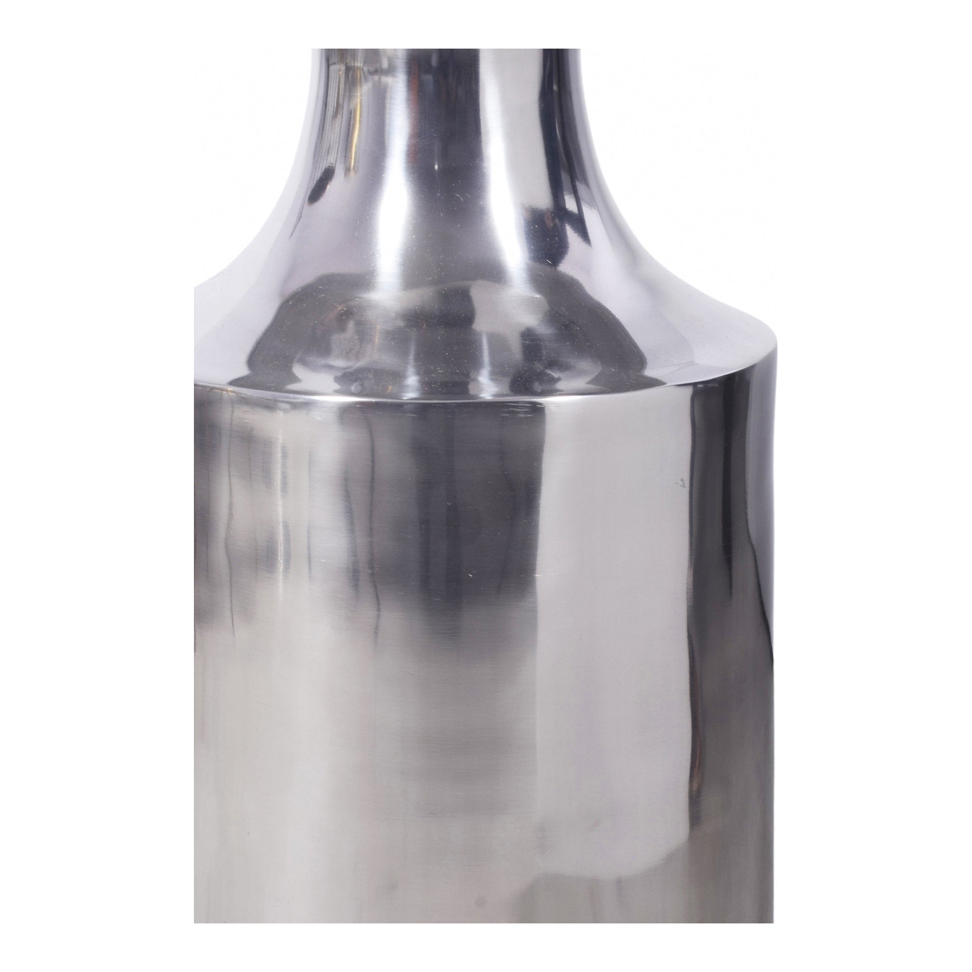 Rassa Accent Table Polished Silver - Central Designs