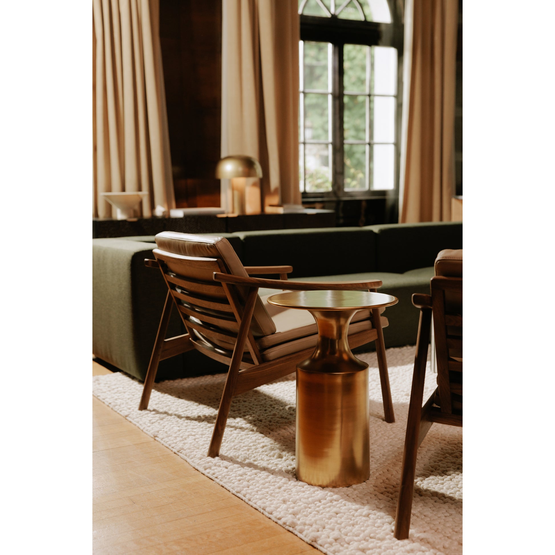 Rassa Accent Table Gold - Central Designs