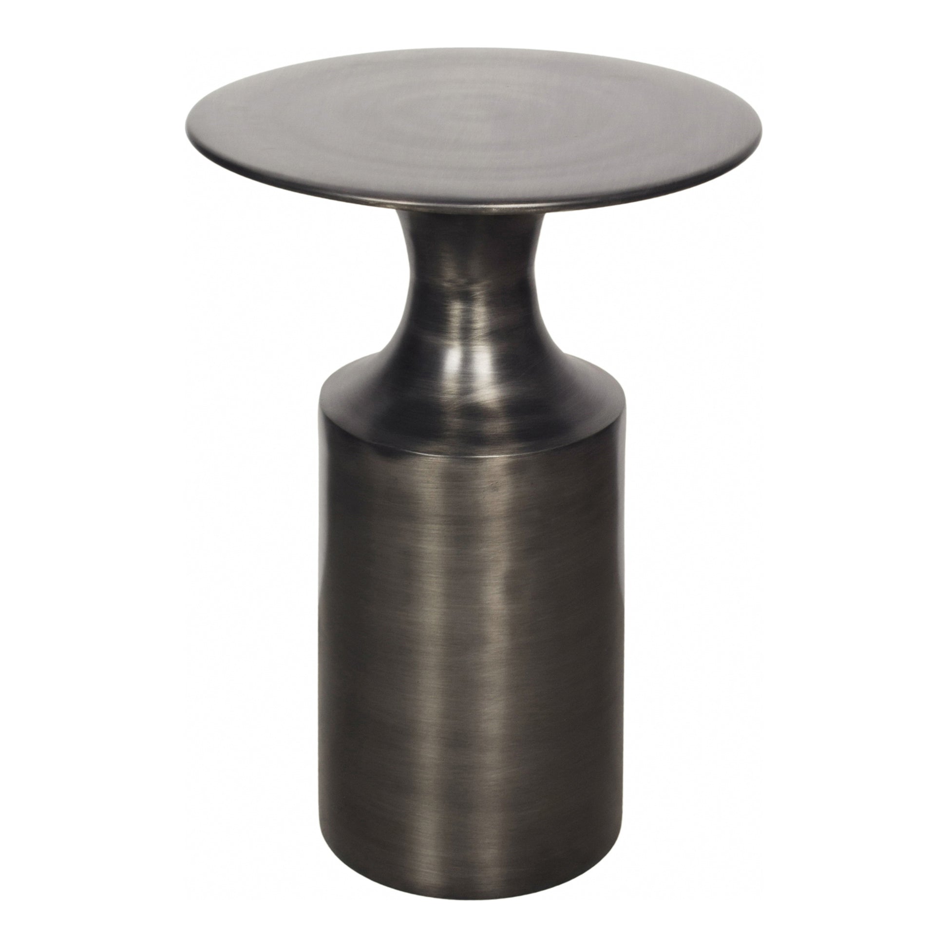 Rassa Accent Table Polished Zinc - Central Designs