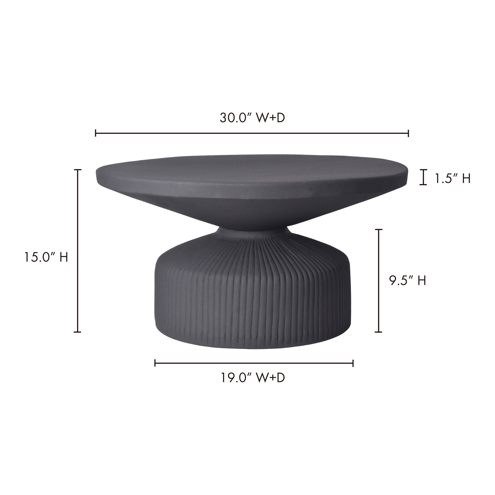 Yoli Coffee Table Black - Central Designs