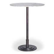 Tori Outdoor Bar Table White Marble - Central Designs