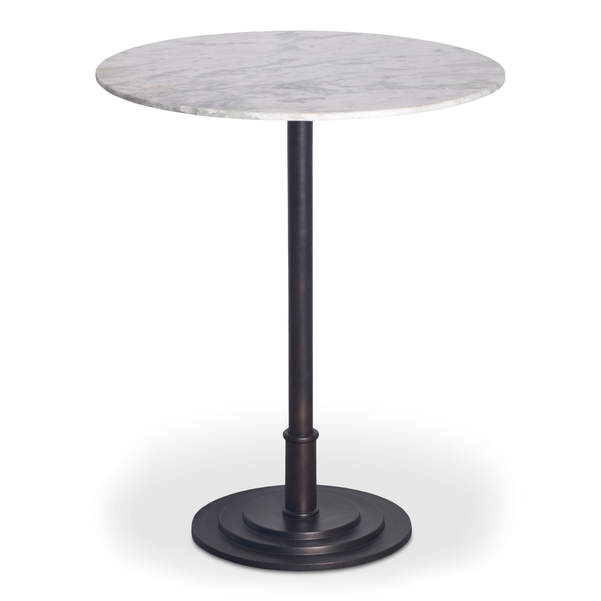 Tori Outdoor Counter Table White Marble - Central Designs