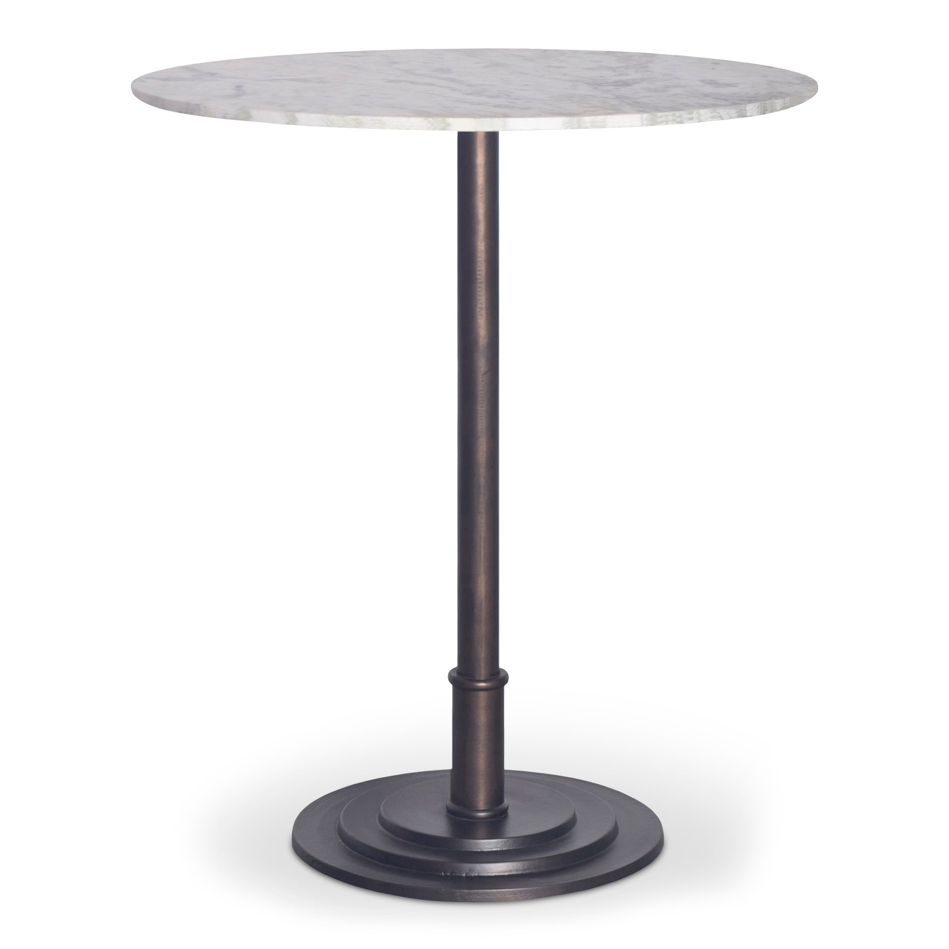 Tori Outdoor Counter Table White Marble - Central Designs