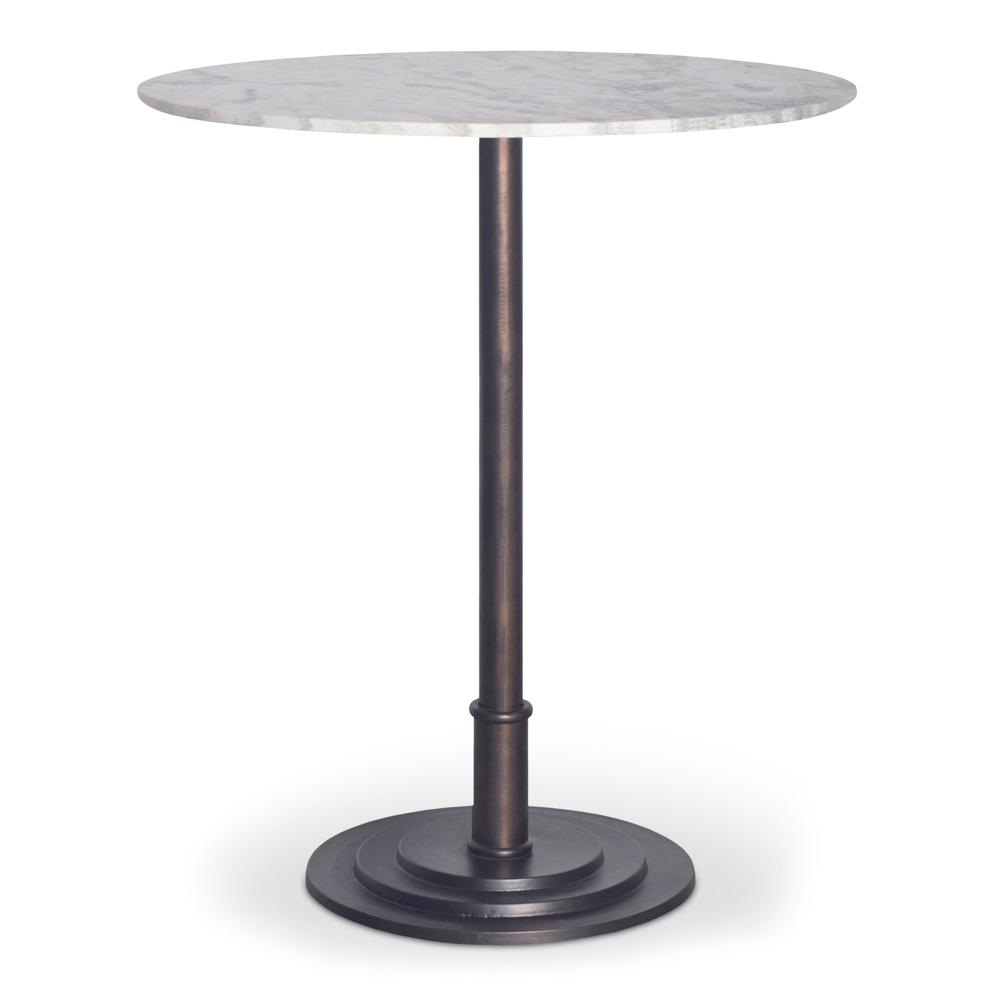 Tori Outdoor Counter Table White Marble - Central Designs