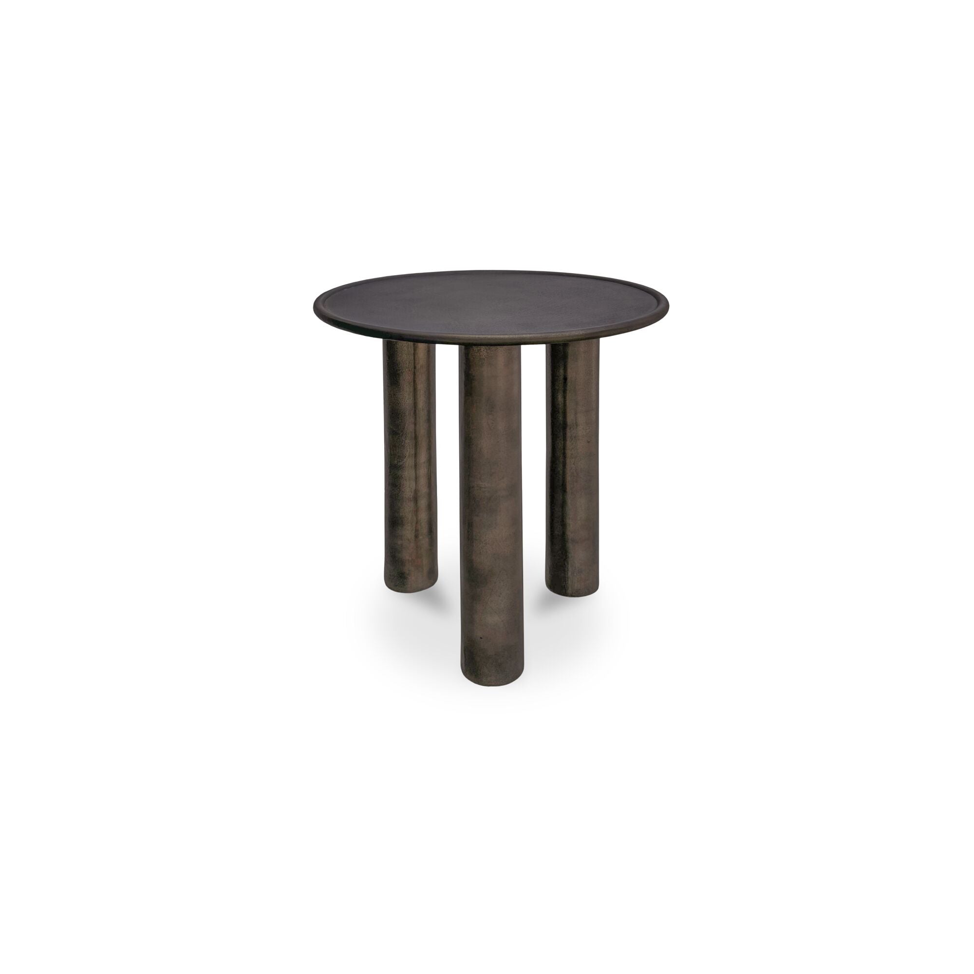 Deacon Outdoor Side Table Deep Bronze