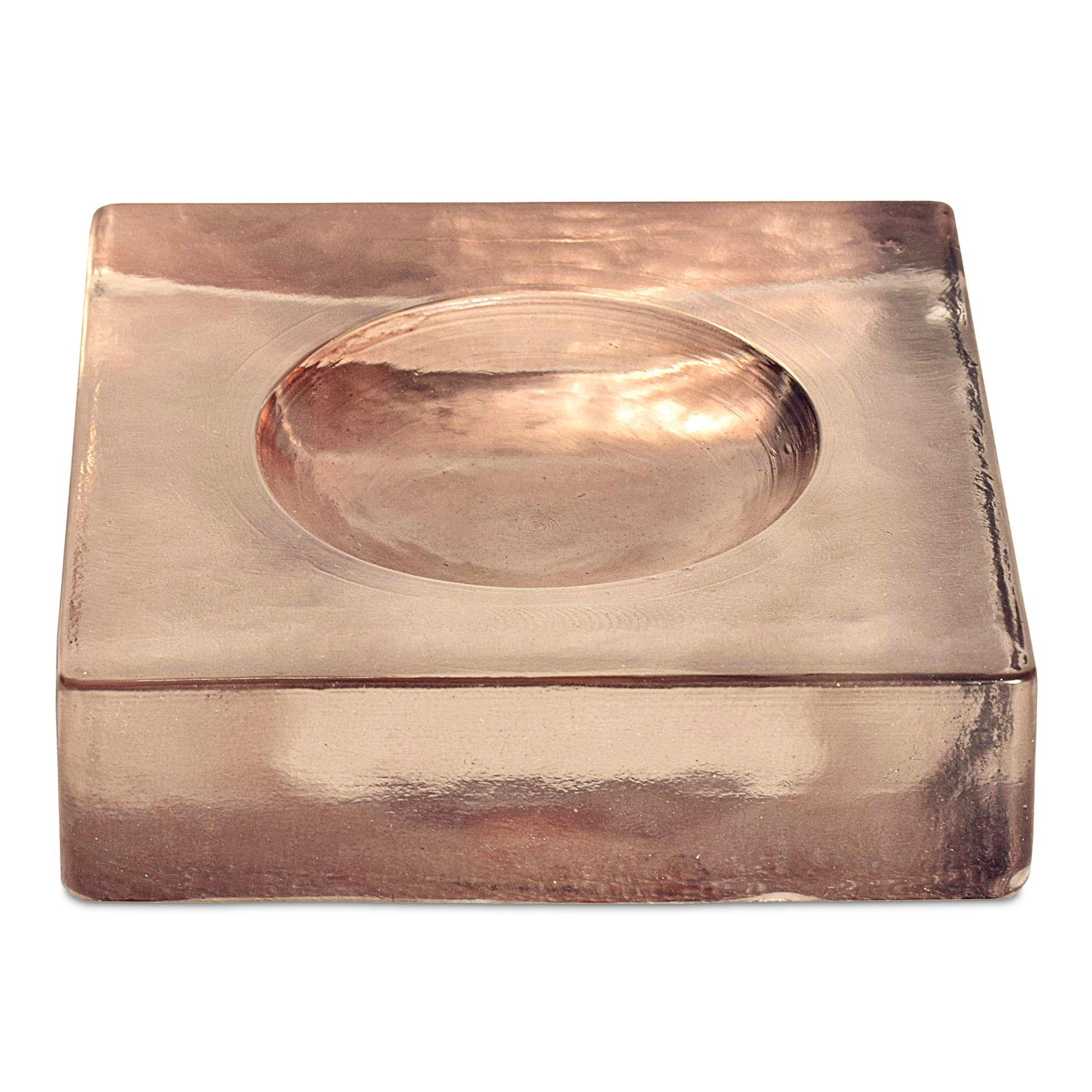 Miro Glass Catchall Soft Amber - Central Designs