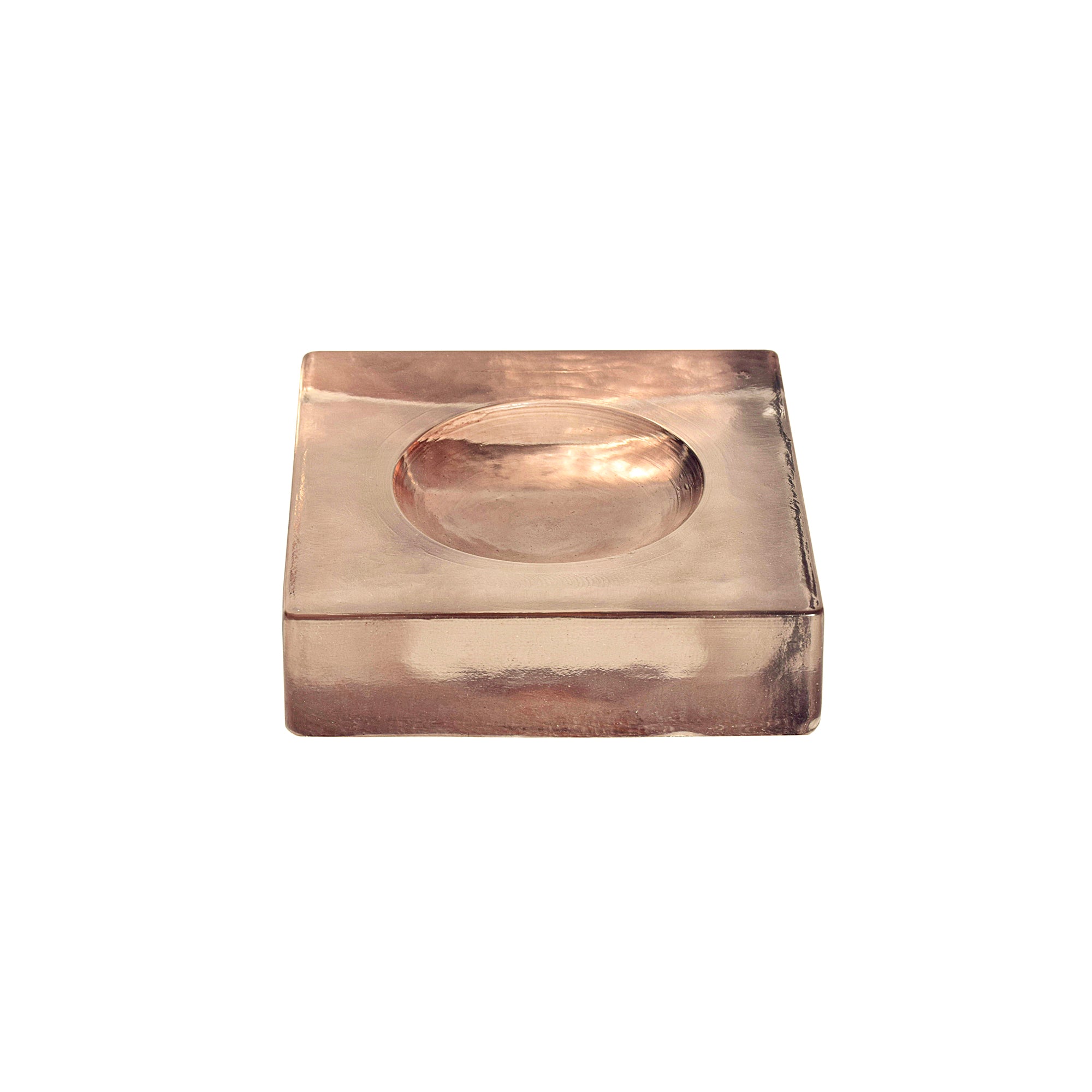 Miro Glass Catchall Soft Amber - Central Designs