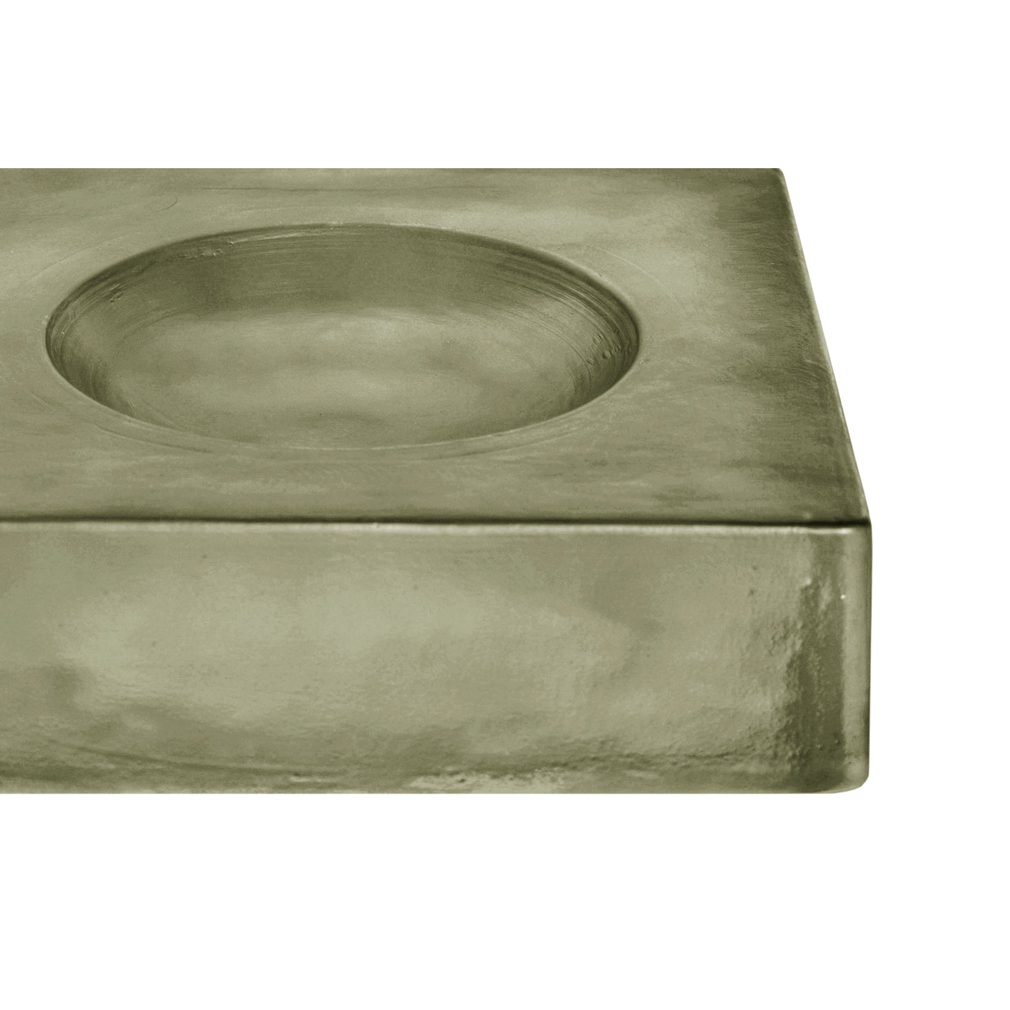 Miro Glass Catchall Muted Sage - Central Designs