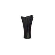 Yeri Cast Aluminum Vase Black - Central Designs