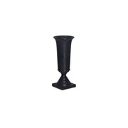 Cassia Cast Aluminum Vase Black - Central Designs
