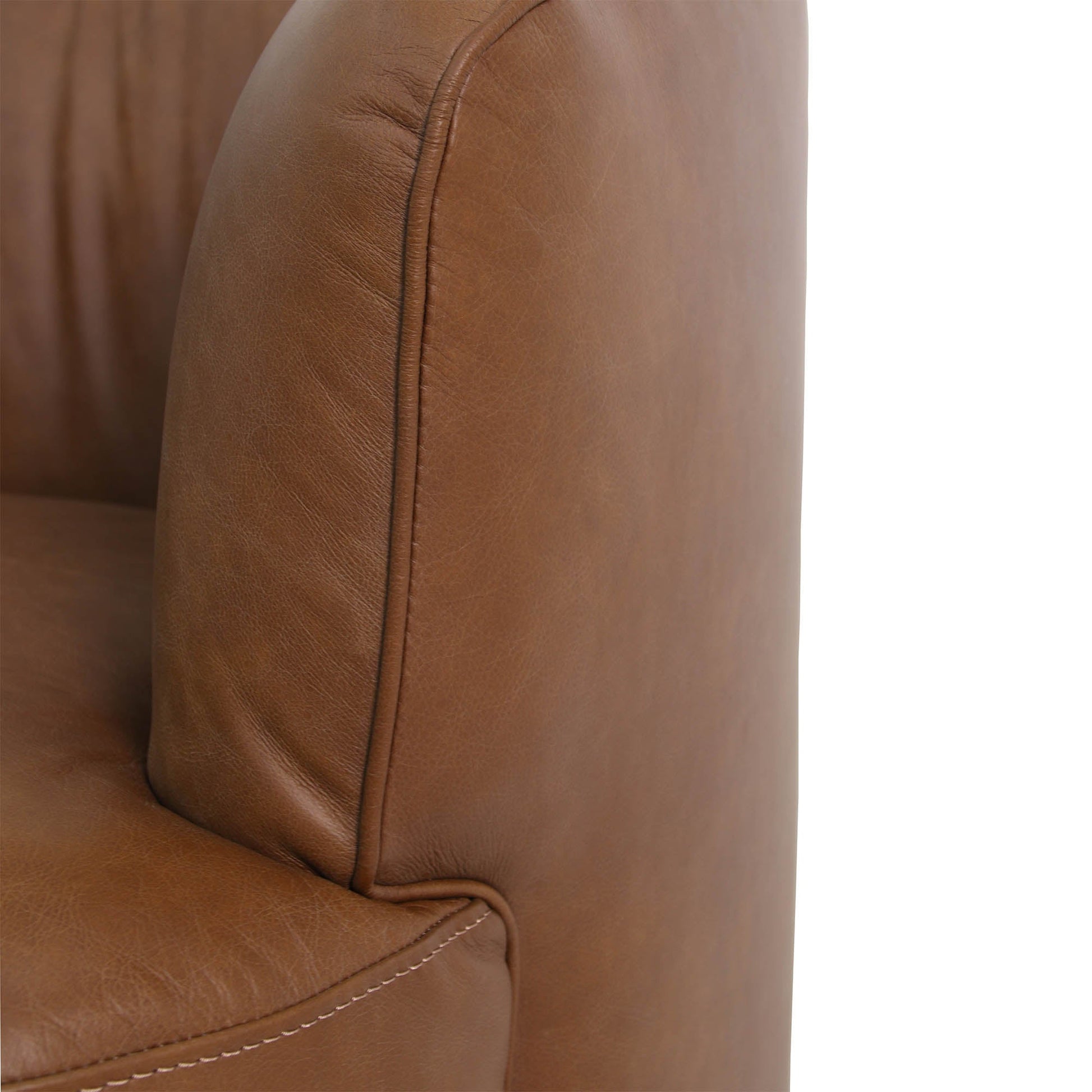 Fireside Swivel Club Chair - Antique Sienna - Central Designs