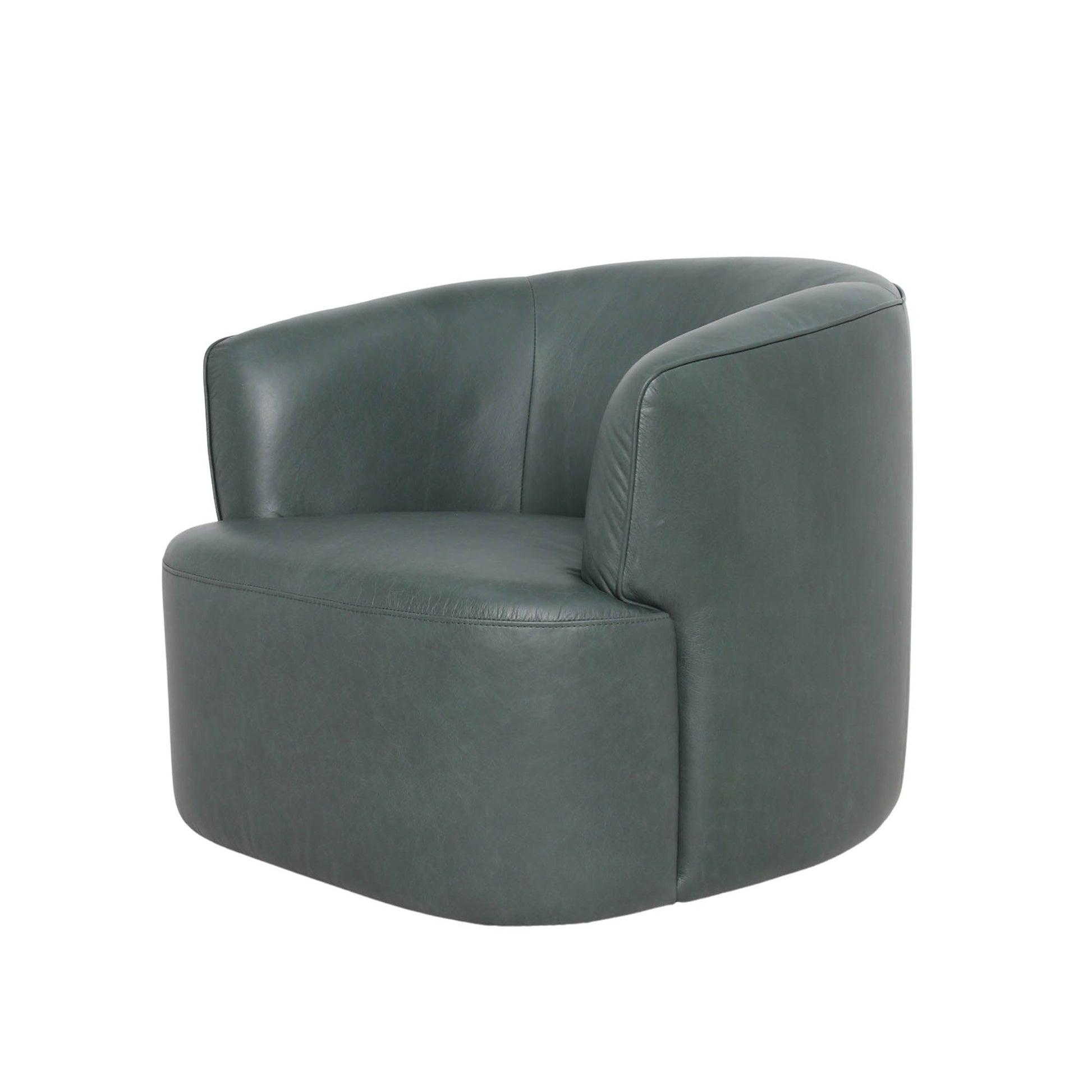 Fireside Swivel Club Chair - Deep Moss - Central Designs