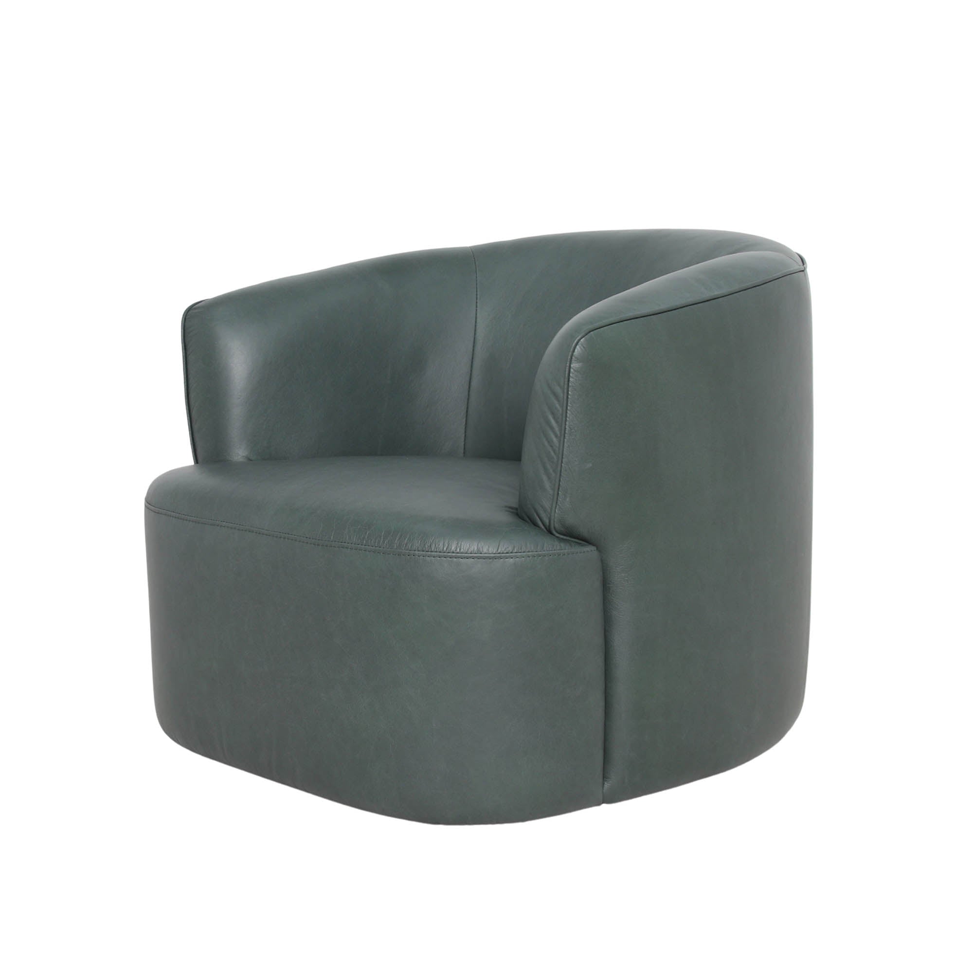 Fireside Swivel Club Chair - Deep Moss - Central Designs
