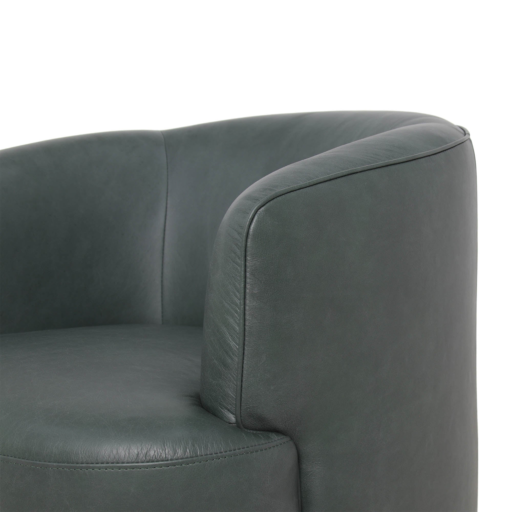 Fireside Swivel Club Chair - Deep Moss - Central Designs
