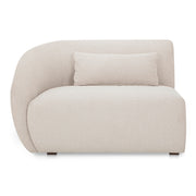 Amelia Left Arm Facing Chair Warm White - Central Designs