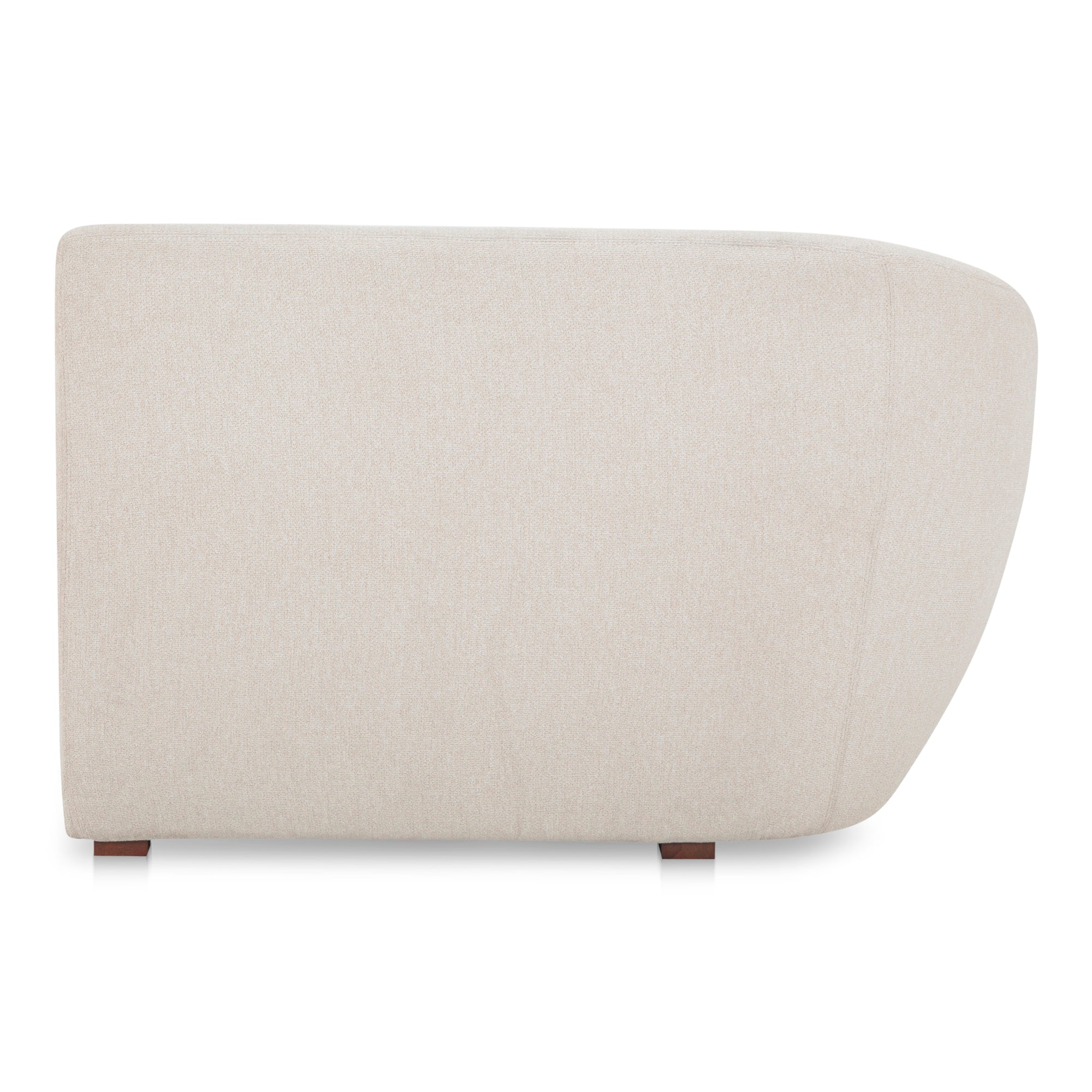 Amelia Left Arm Facing Chair Warm White - Central Designs