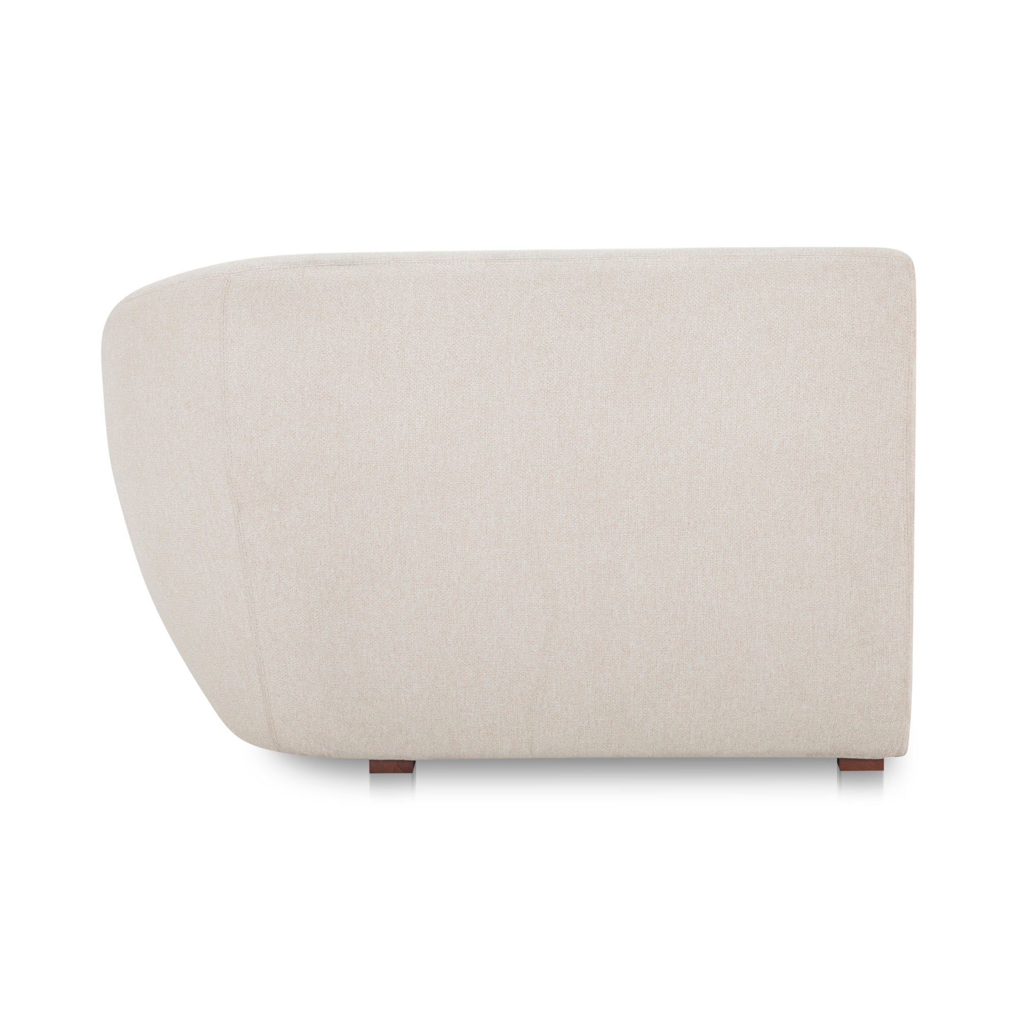 Amelia Right Arm Facing Chair Warm White - Central Designs