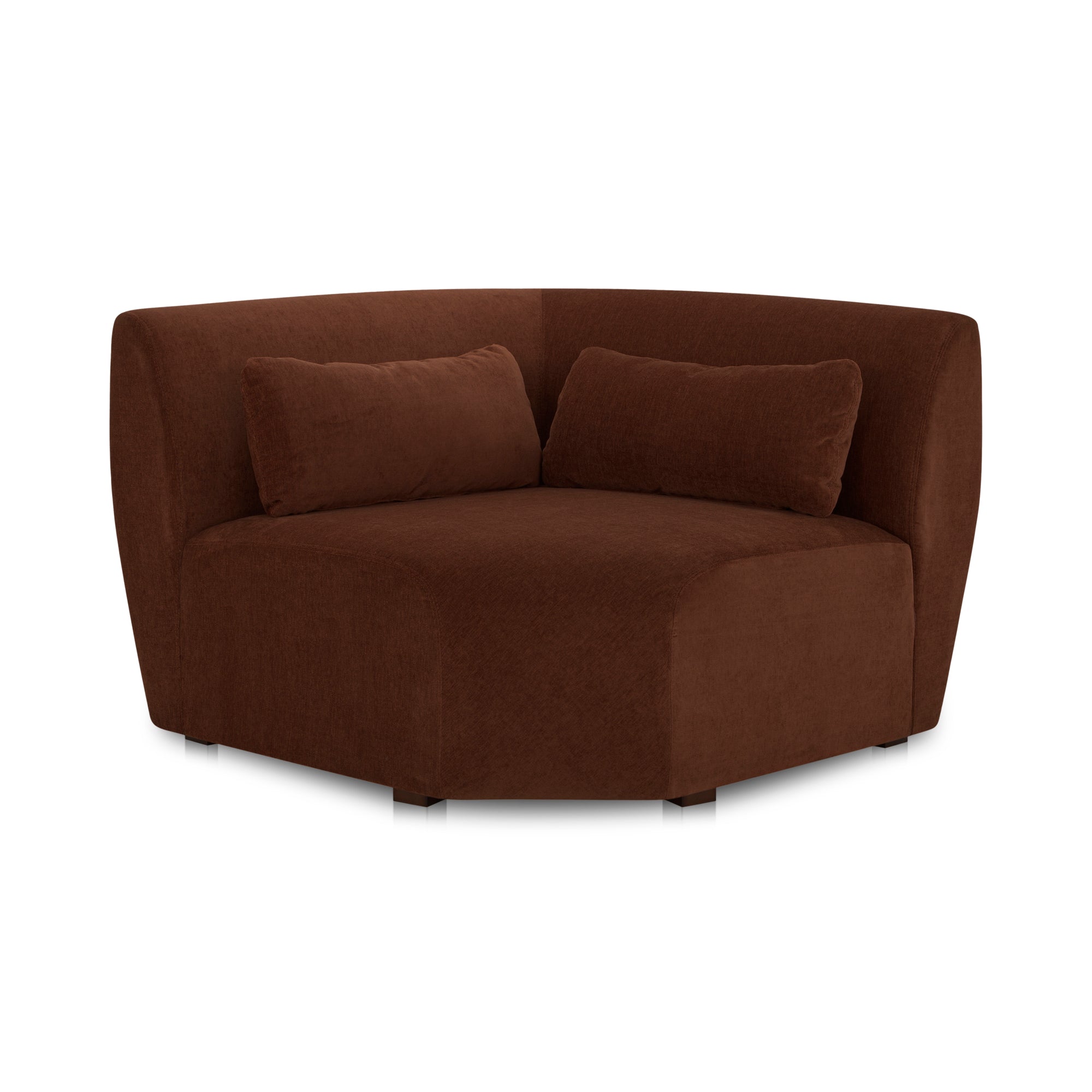 Amelia Corner Chair Chestnut - Central Designs