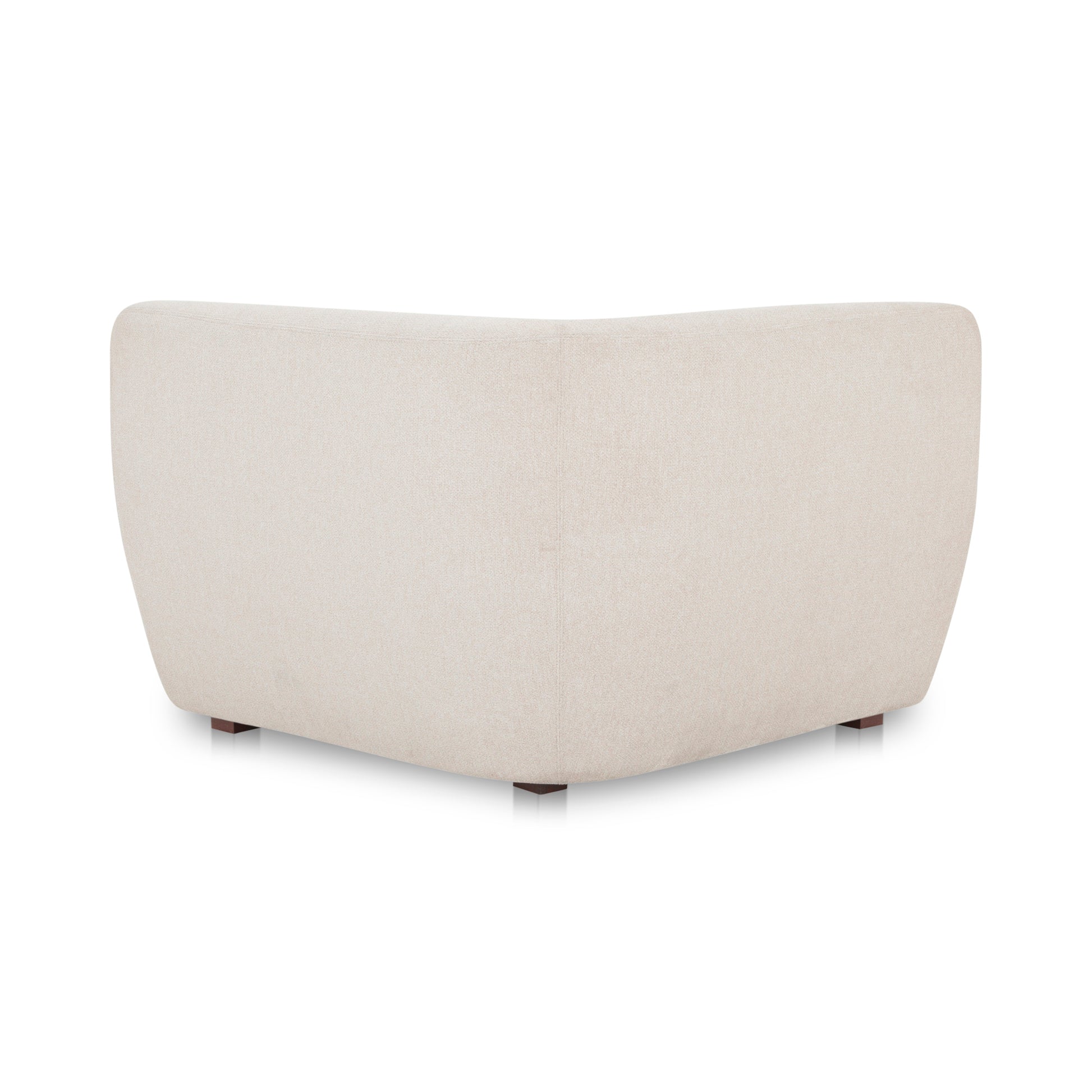 Amelia Corner Chair Warm White - Central Designs
