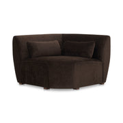 Amelia Corner Chair Espresso - Central Designs