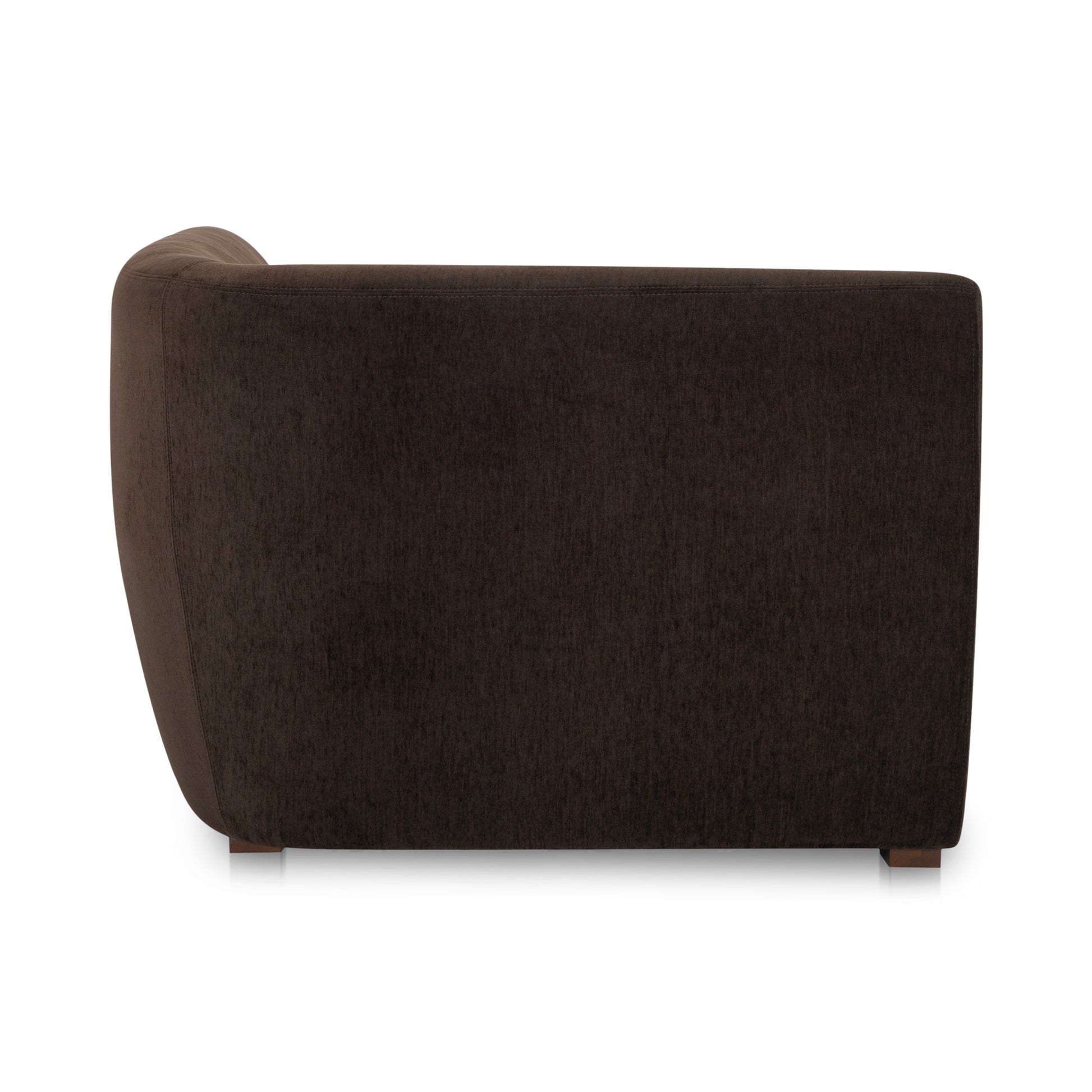 Amelia Corner Chair Espresso - Central Designs