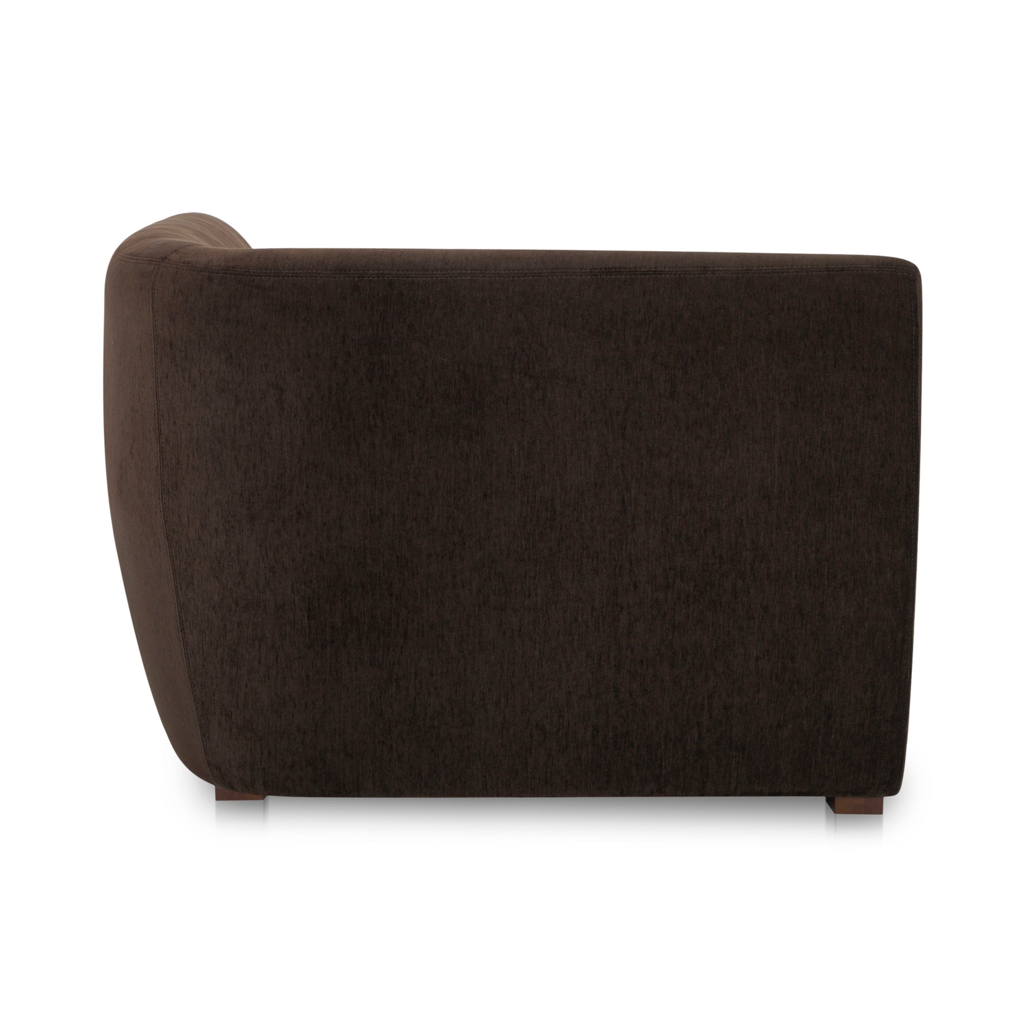 Amelia Corner Chair Espresso - Central Designs
