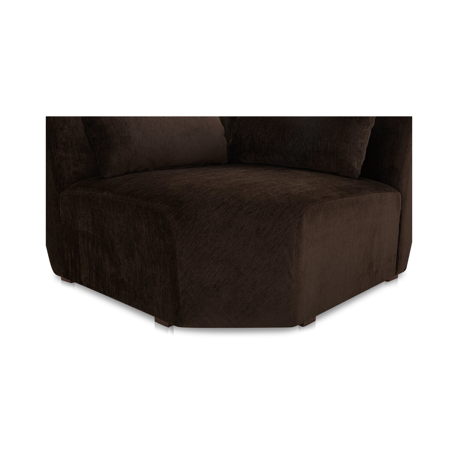 Amelia Corner Chair Espresso - Central Designs