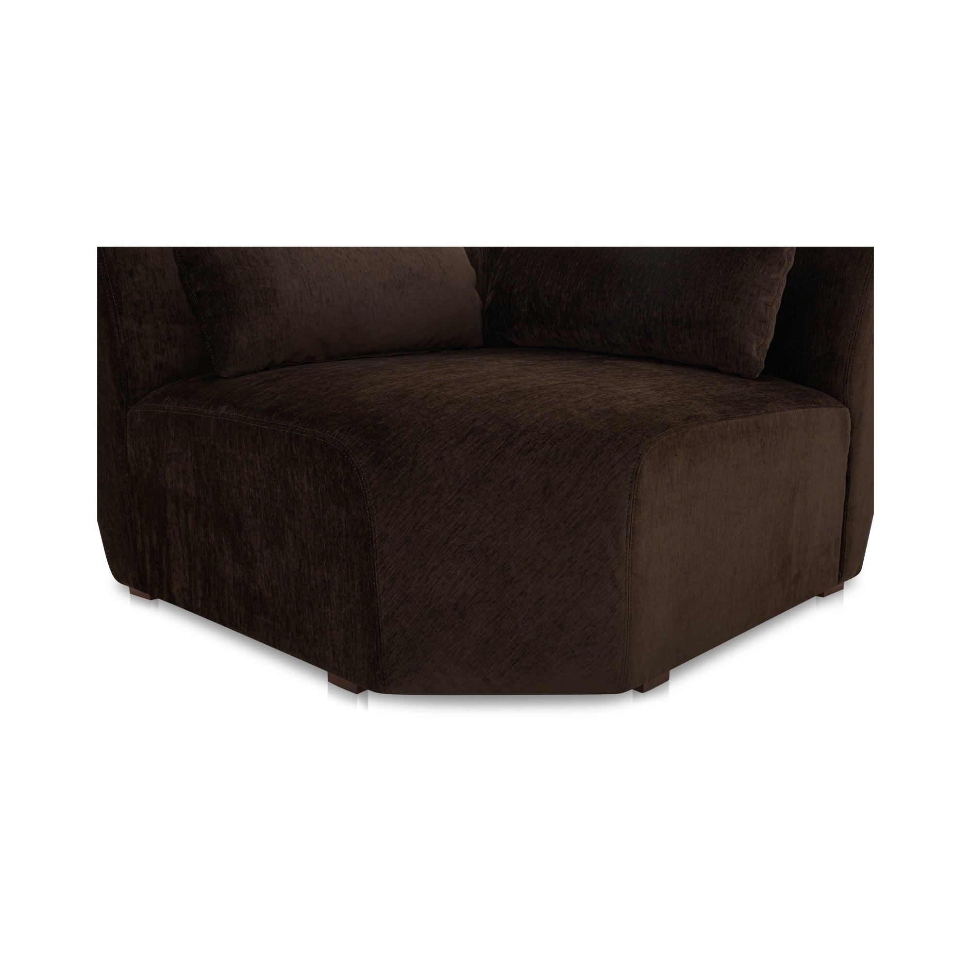 Amelia Corner Chair Espresso - Central Designs