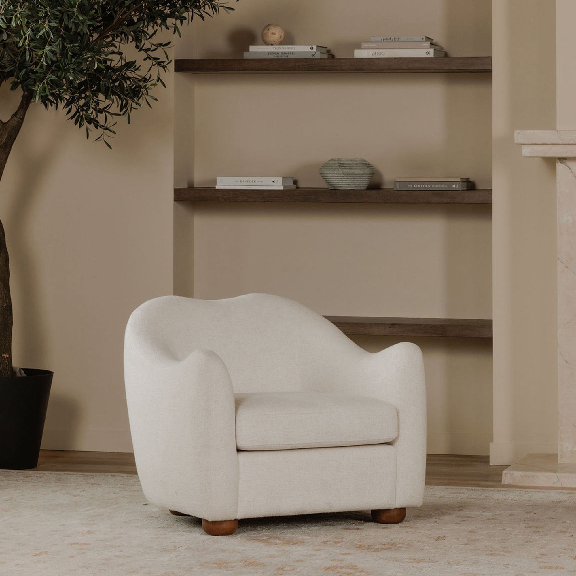 Bria Accent Chair Oatmeal