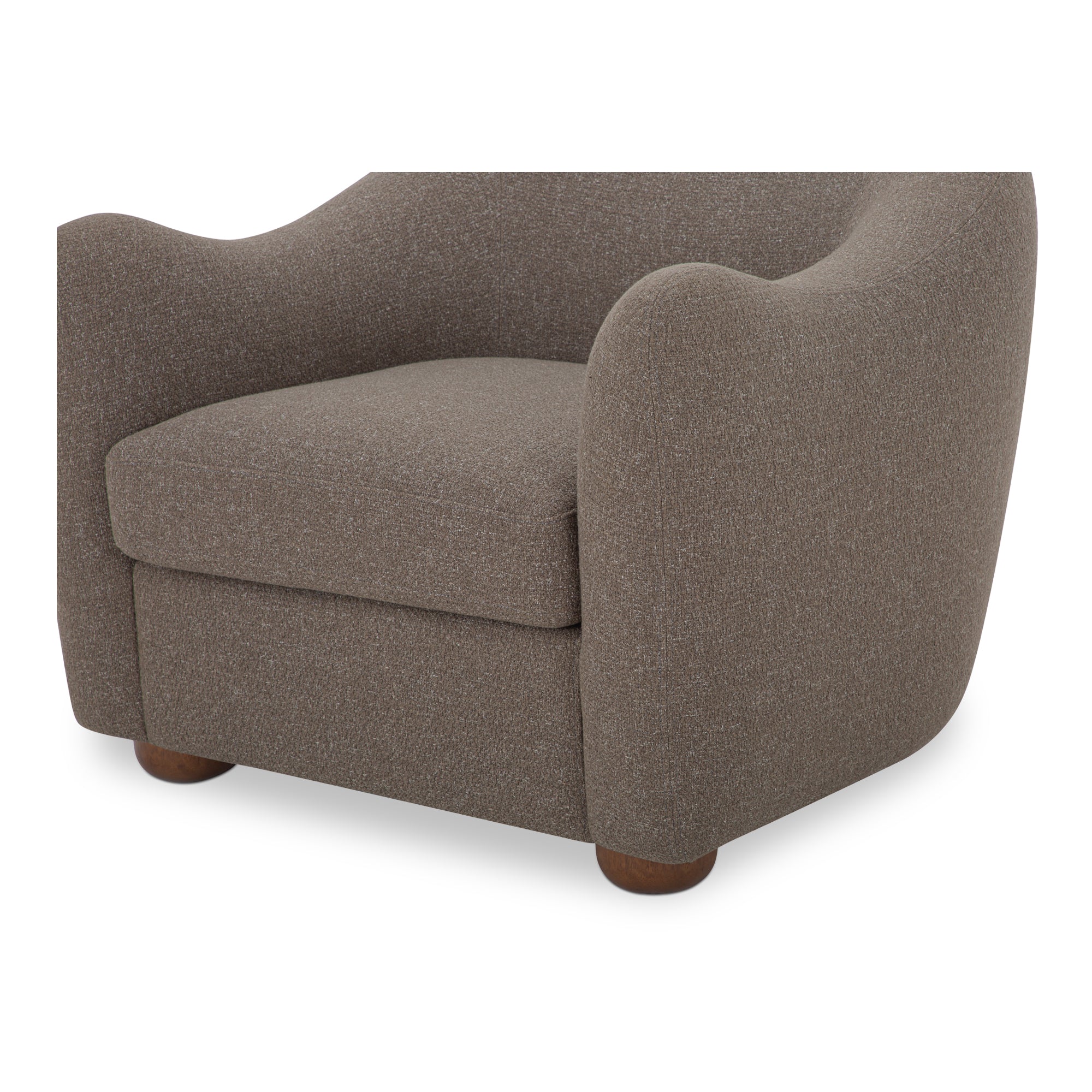 Bria Accent Chair Brown