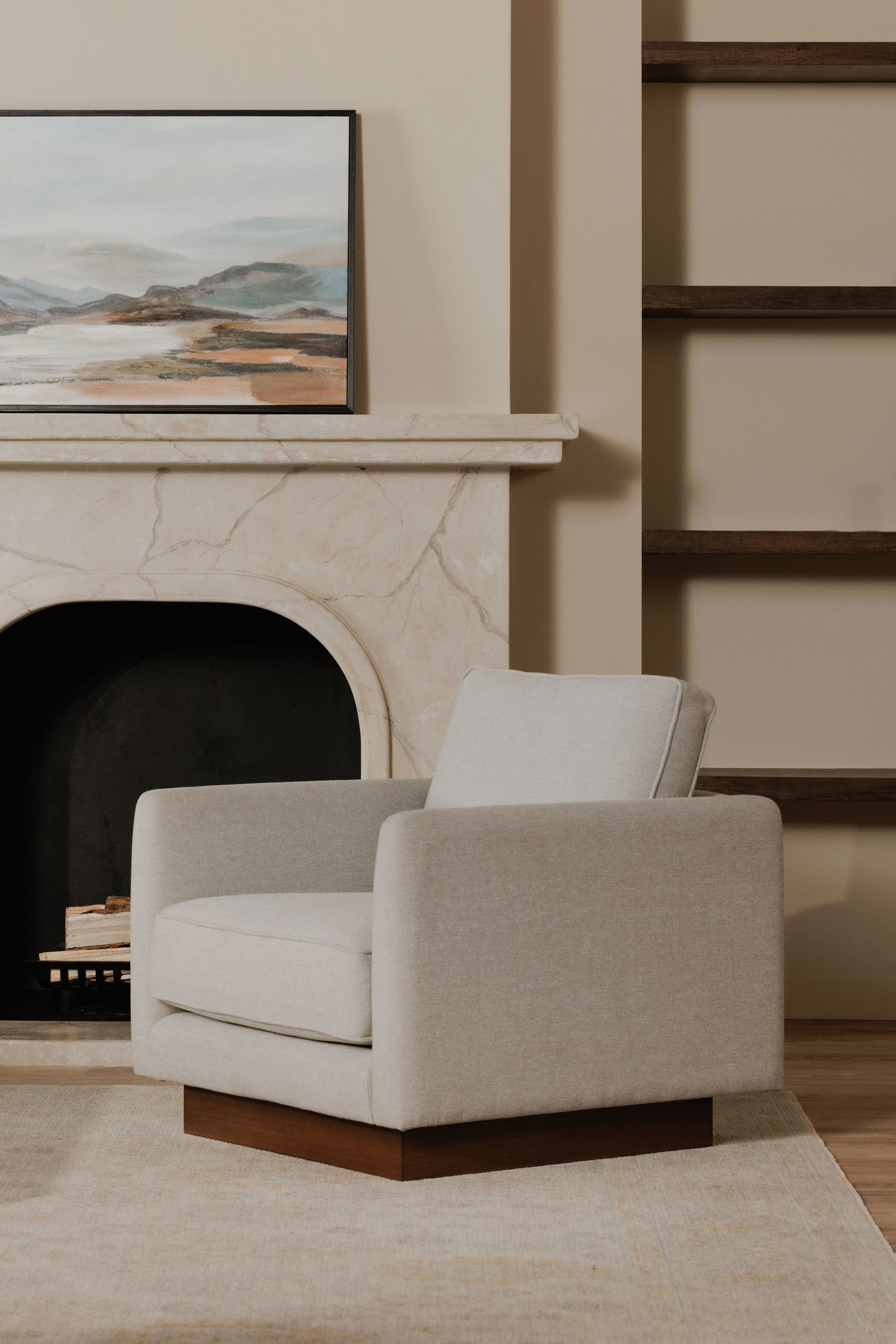 Vernon Accent Chair Grey