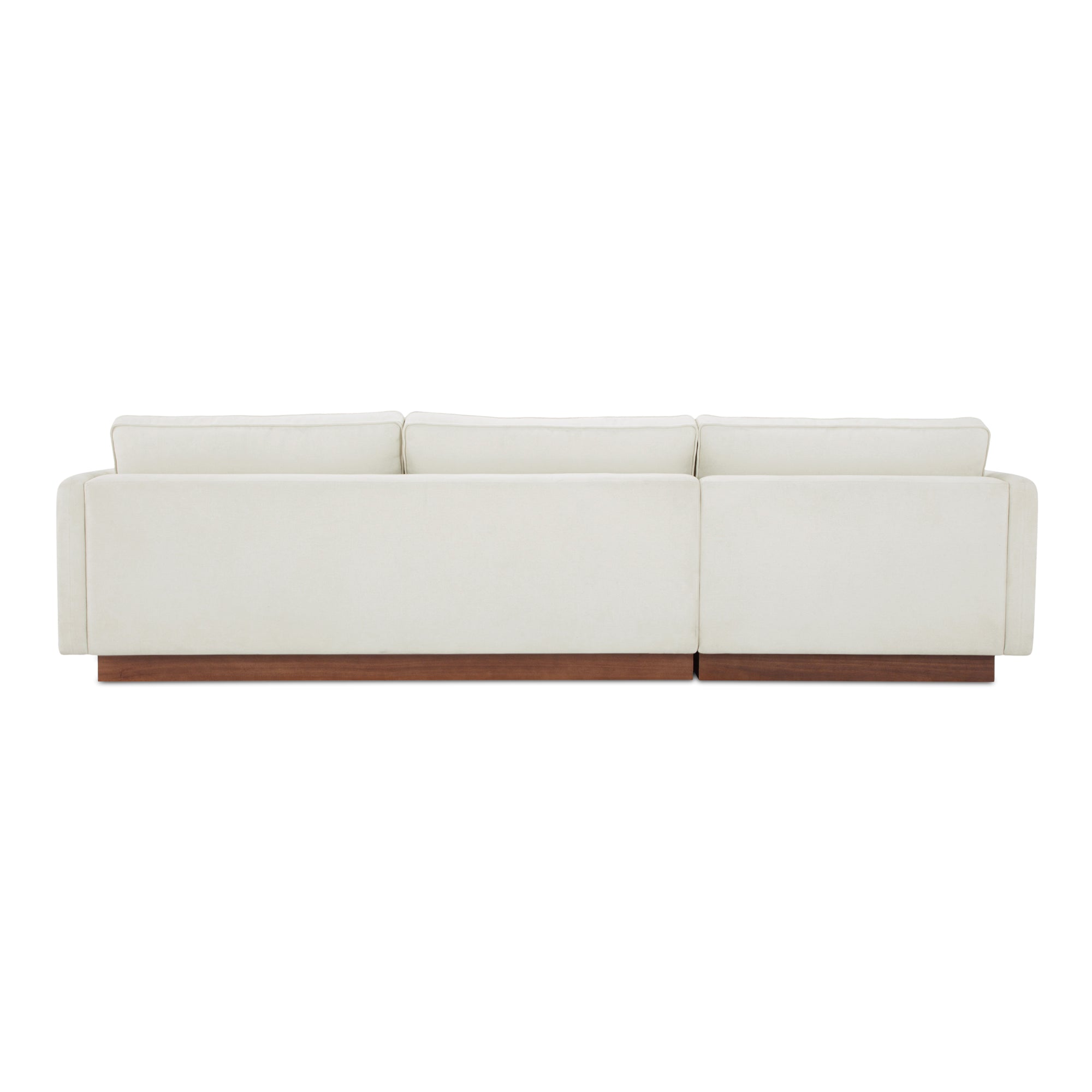 Vernon Left Sectional White - Central Designs