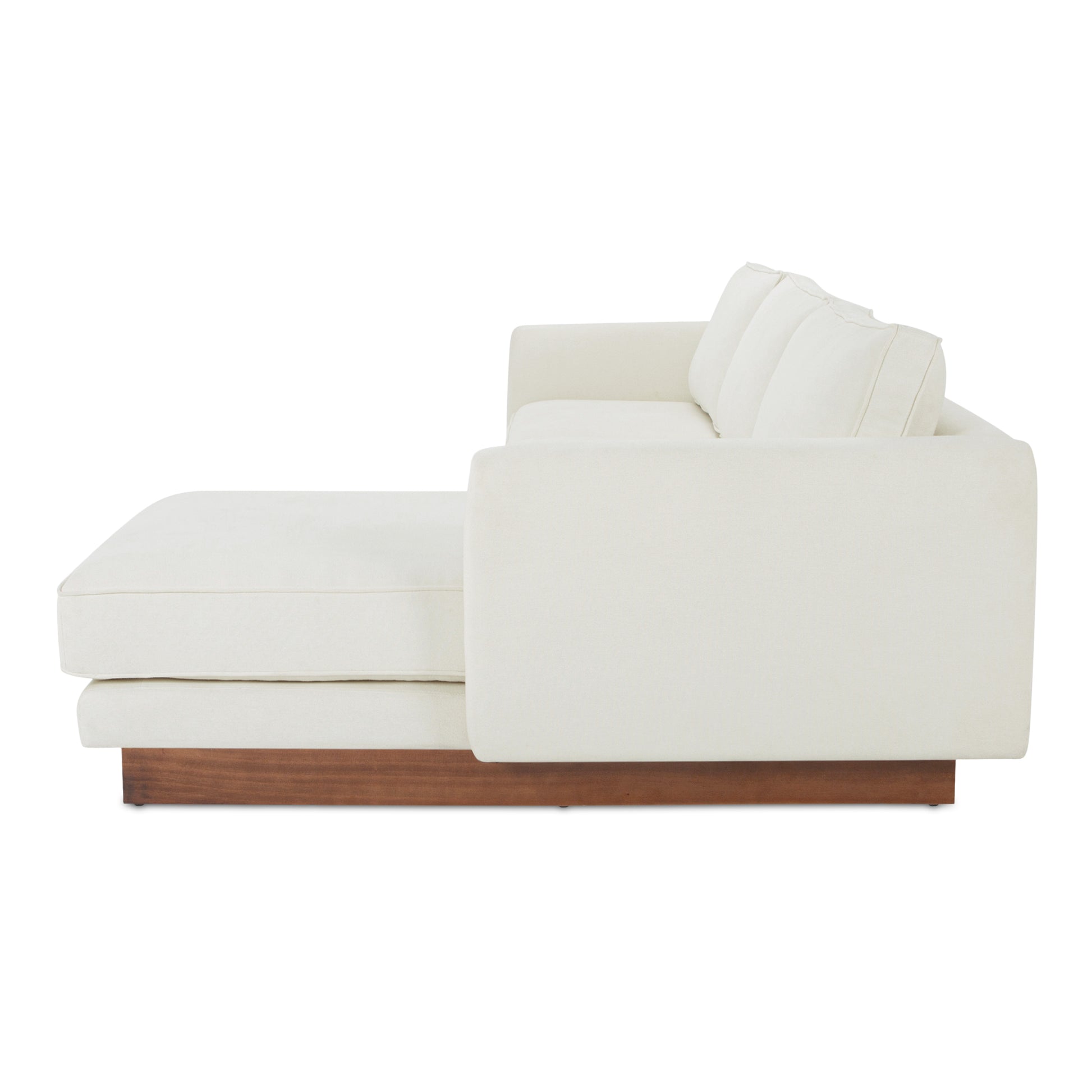 Vernon Right Sectional White - Central Designs