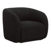Faye Accent Chair Black Boucle - Central Designs