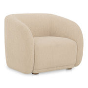 Faye Accent Chair Beige Boucle - Central Designs