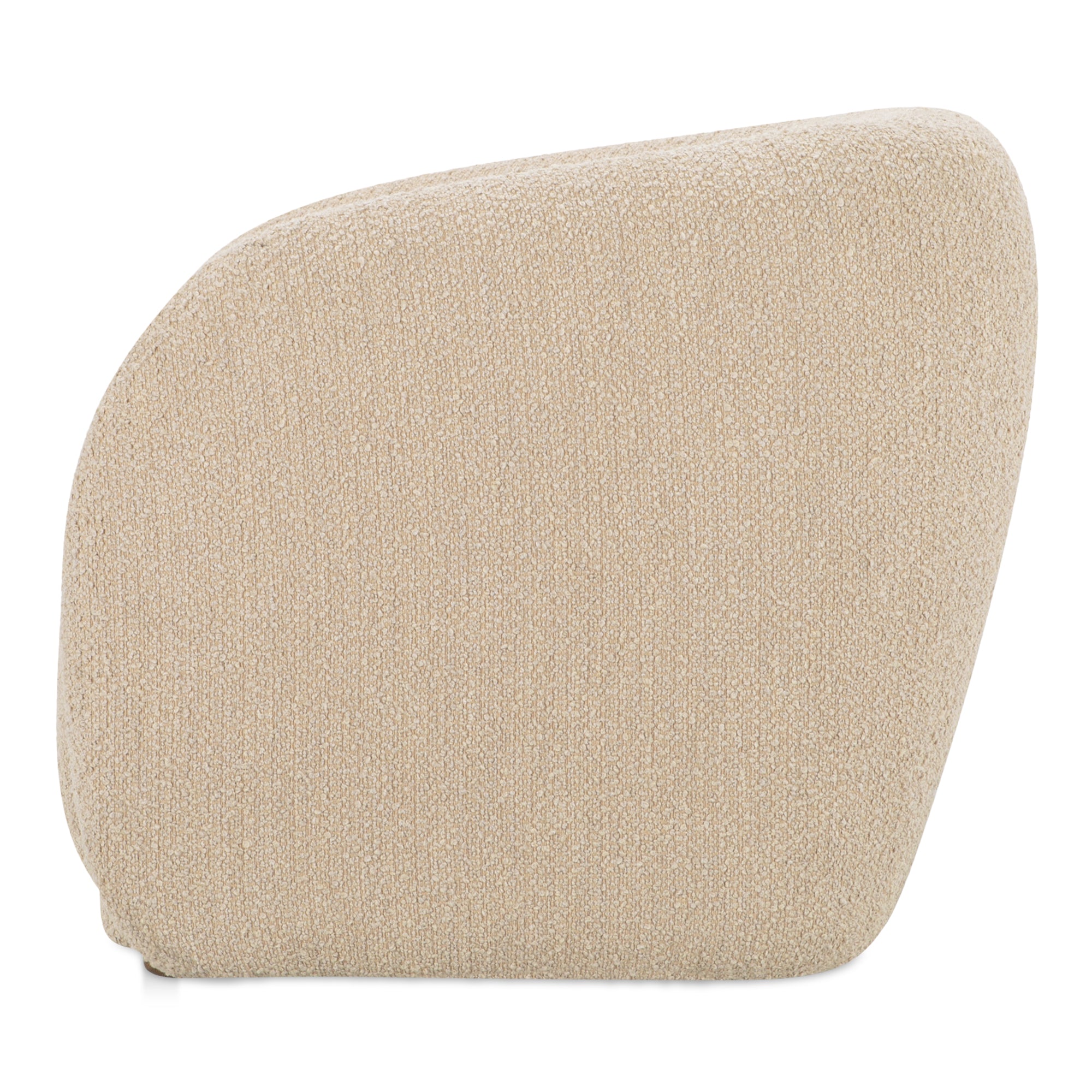 Faye Accent Chair Beige Boucle
