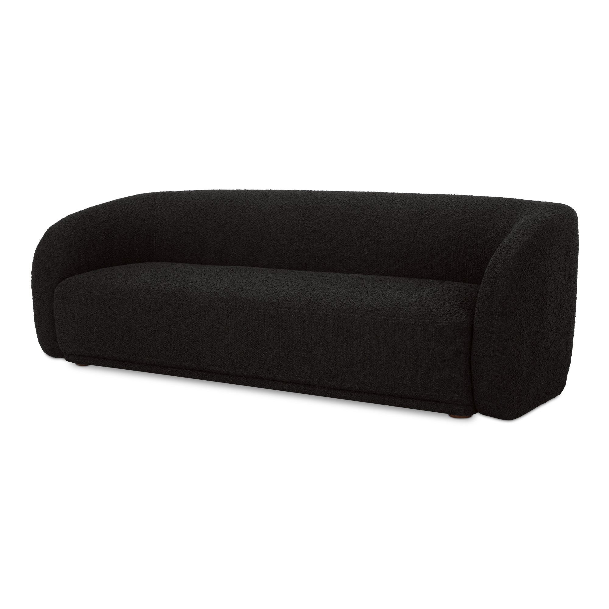 Faye Sofa Black Boucle - Central Designs