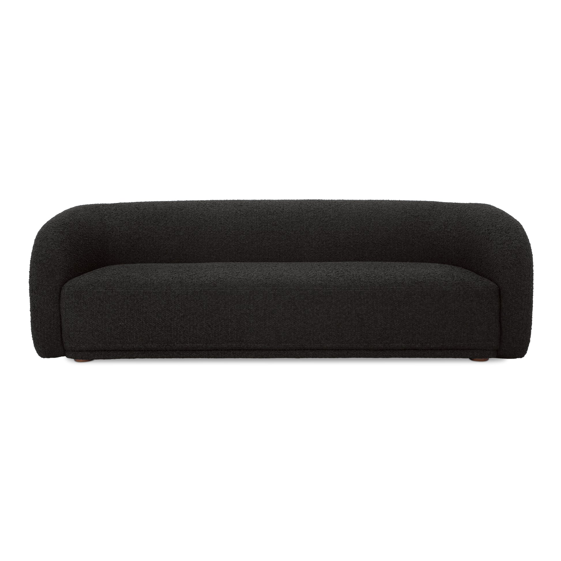 Faye Sofa Black Boucle - Central Designs
