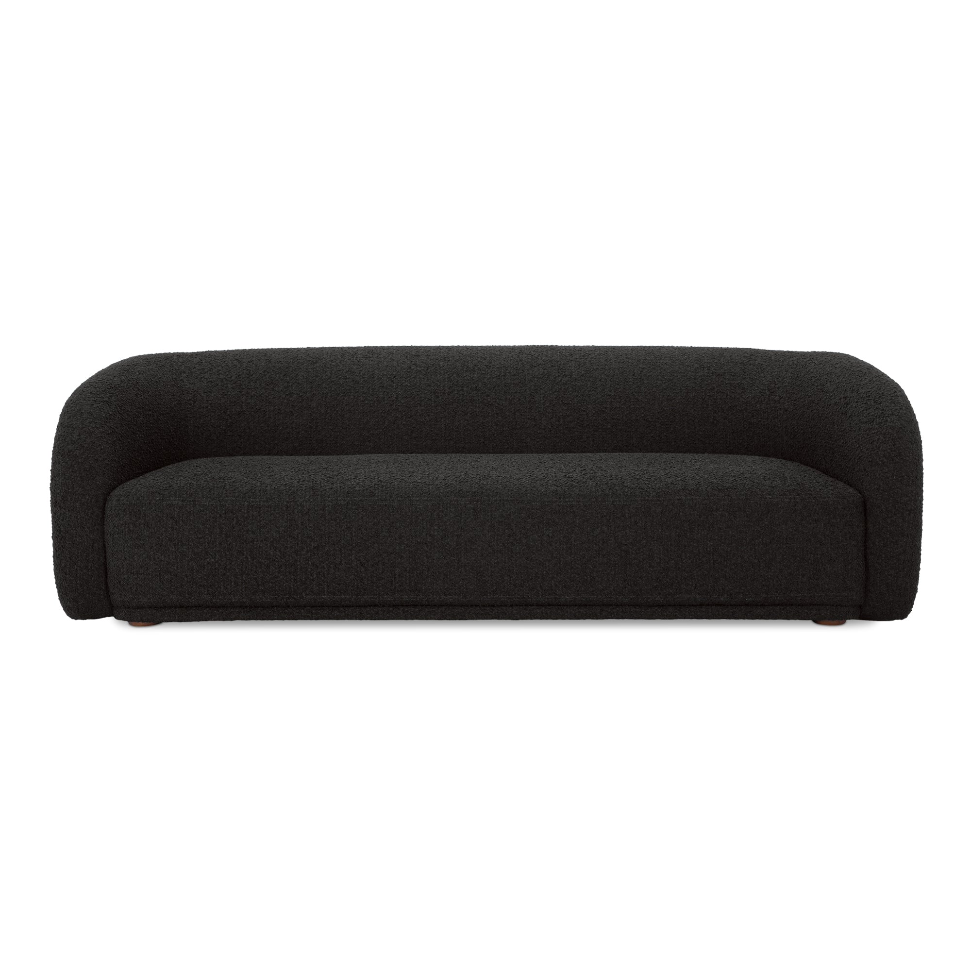 Faye Sofa Black Boucle - Central Designs