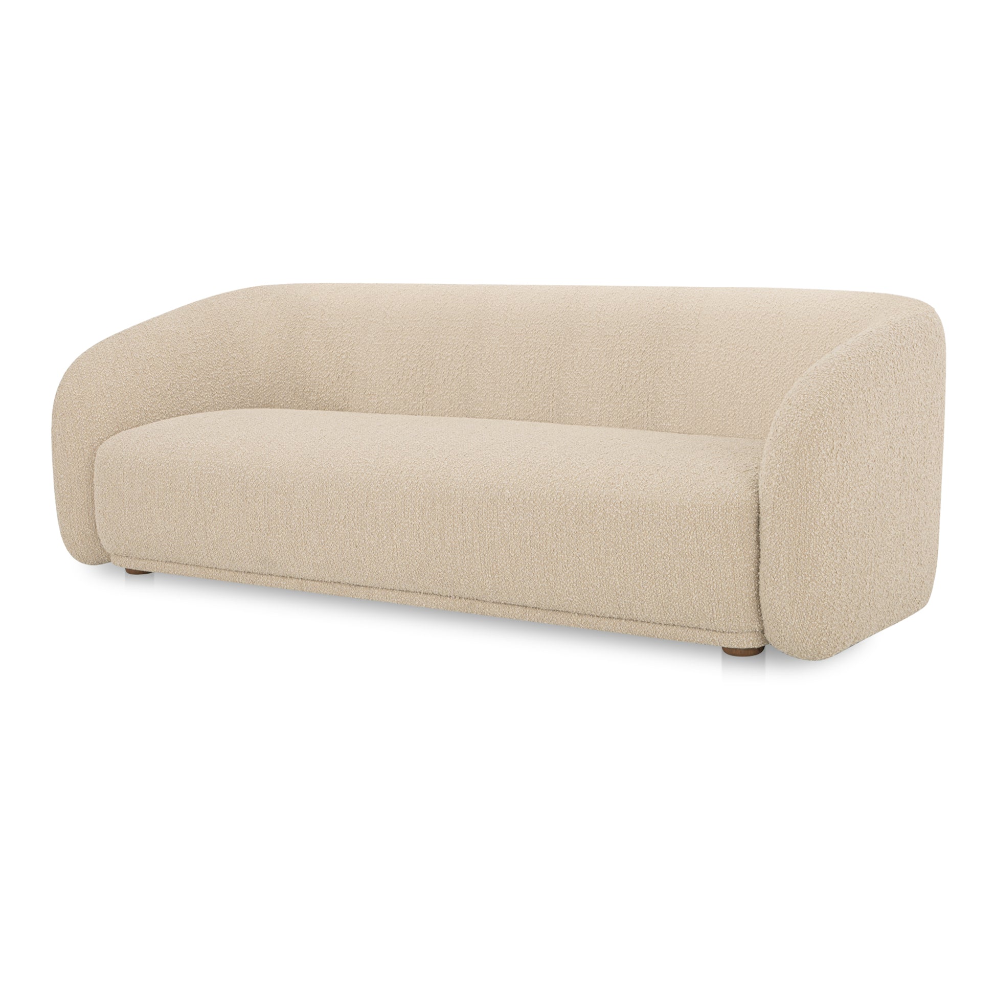 Faye Sofa Beige Boucle - Central Designs
