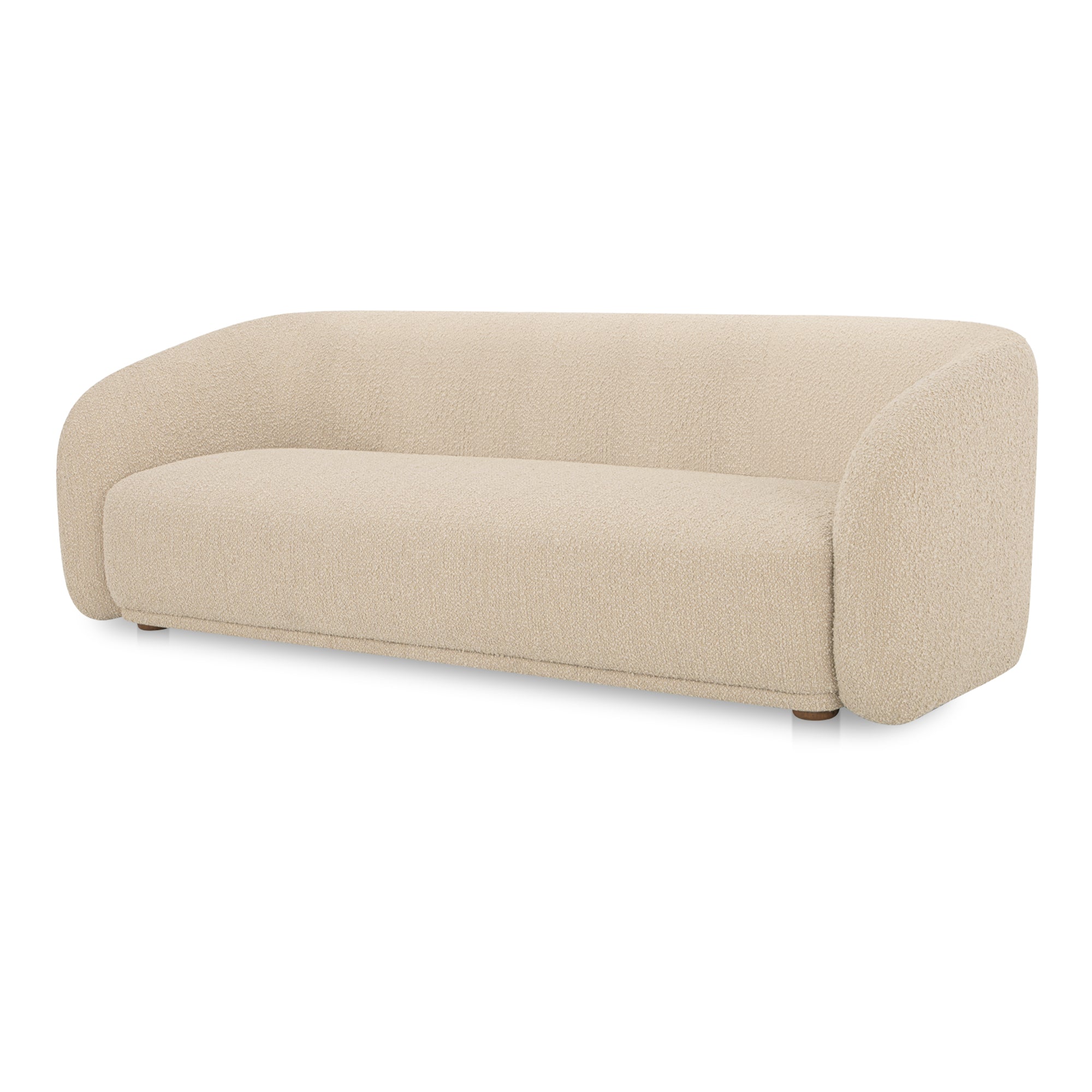 Faye Sofa Beige Boucle - Central Designs